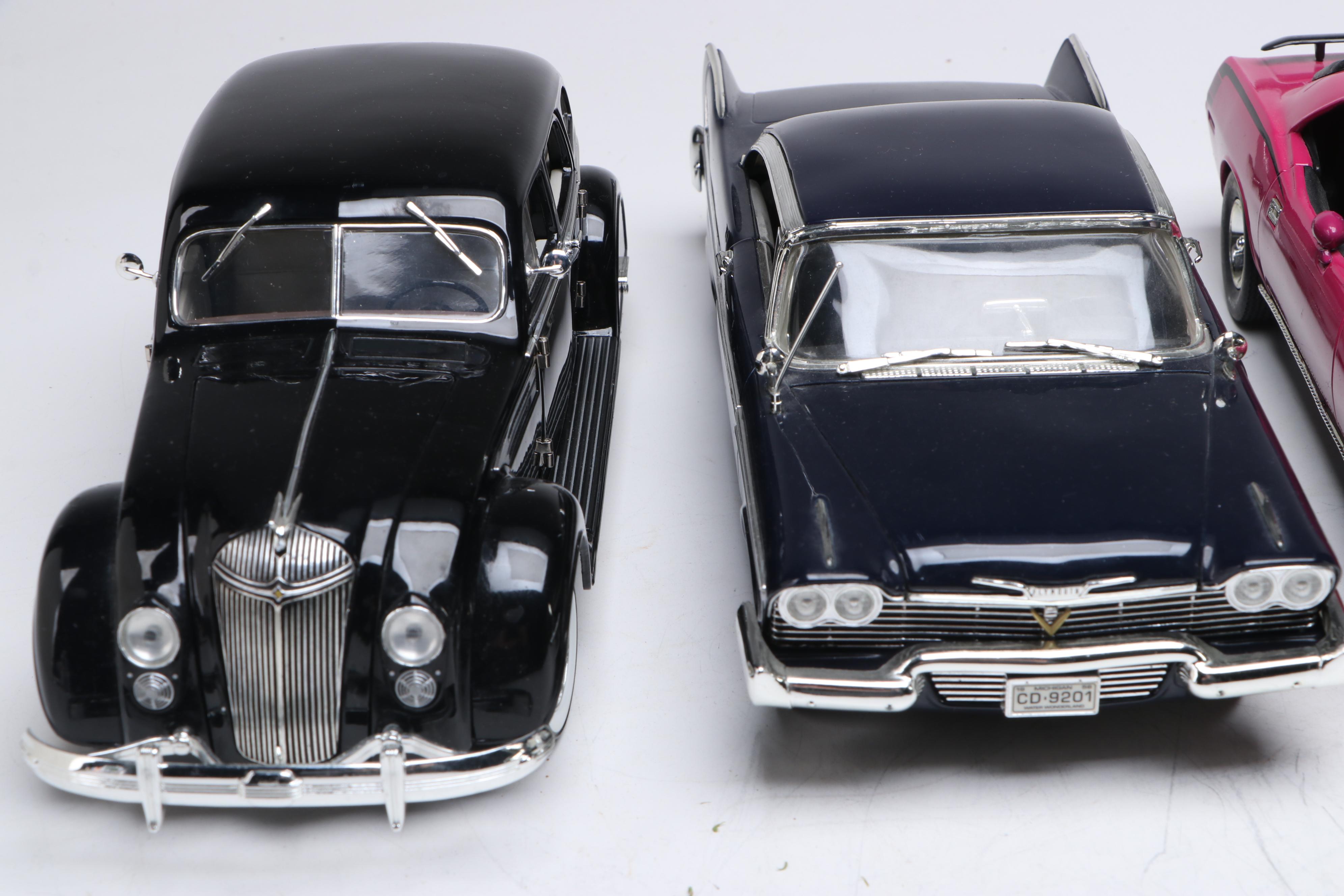 Jeep Grand Cherokee, 1957 Chrysler, and Other Scale Model Diecast Cars
