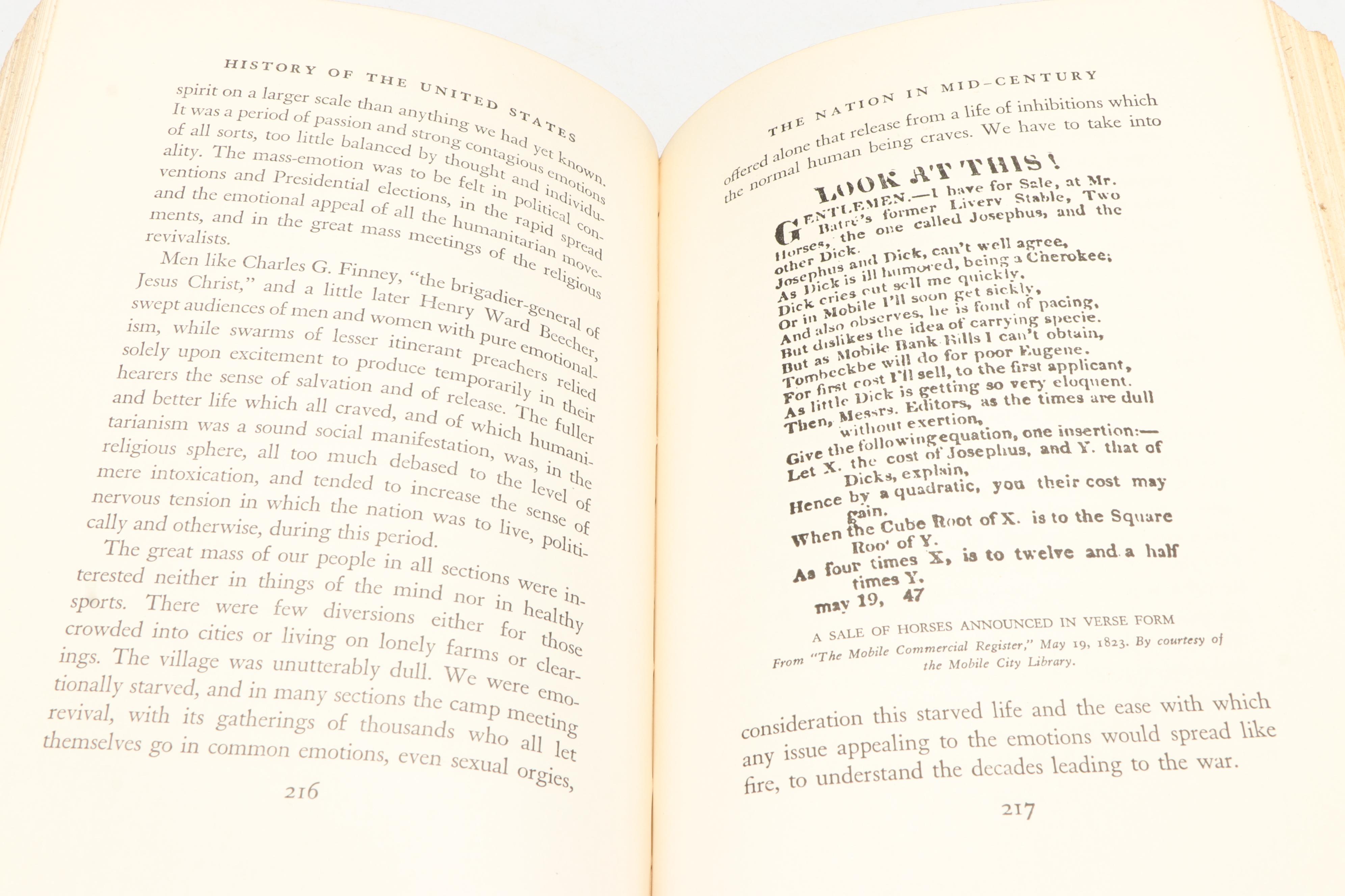 "The March of Democracy" Partial Set by James Truslow Adams, 1933