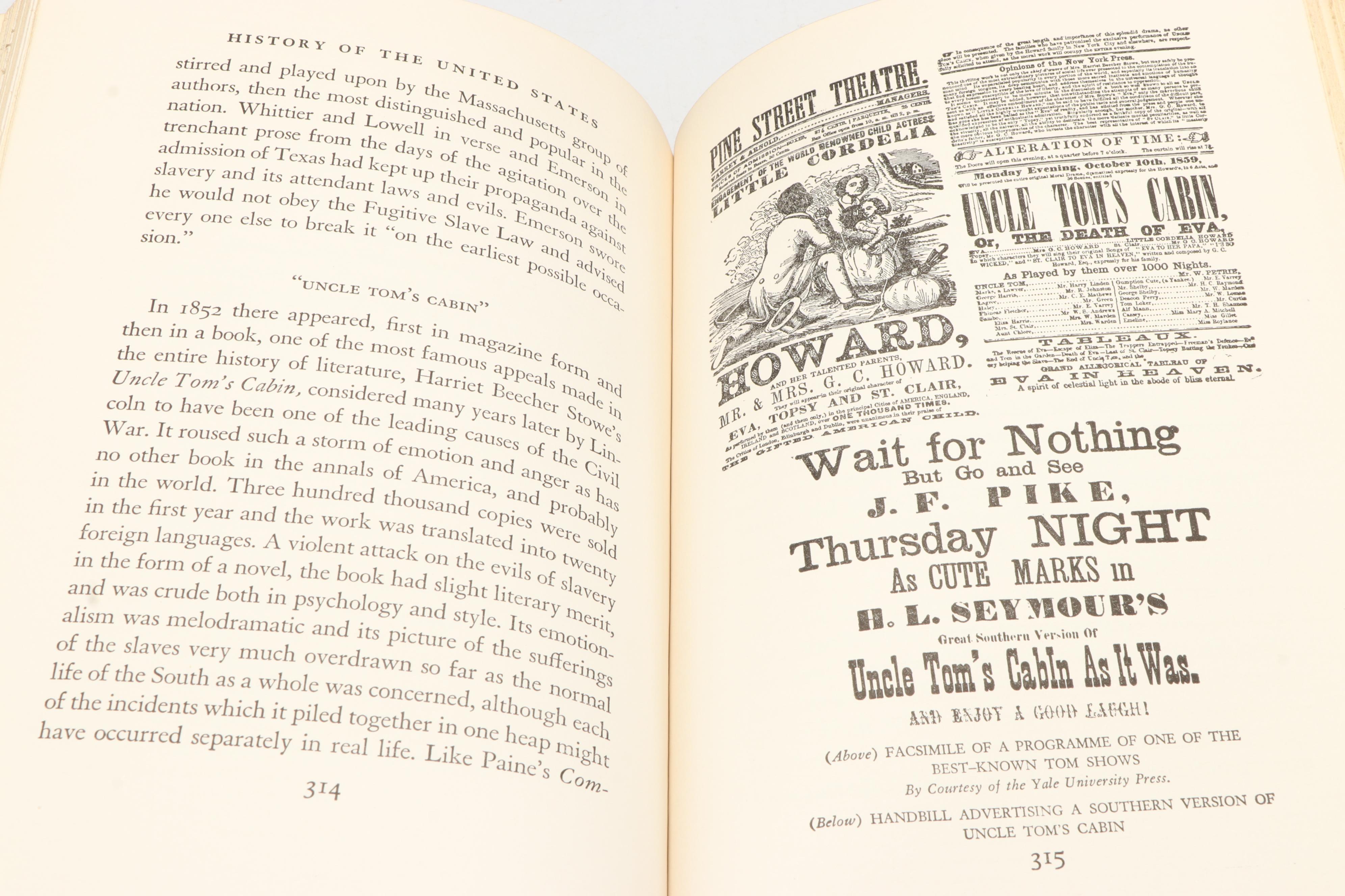 "The March of Democracy" Partial Set by James Truslow Adams, 1933