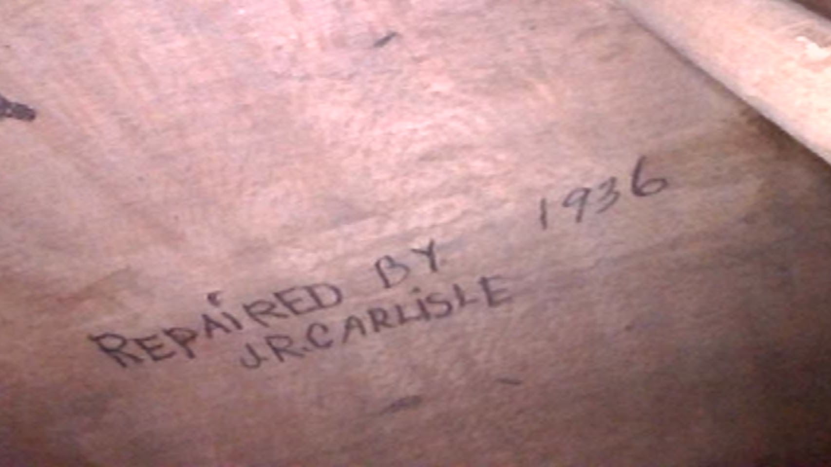 Full-Size Wood Violin with Bow and Case, Early 20th Century