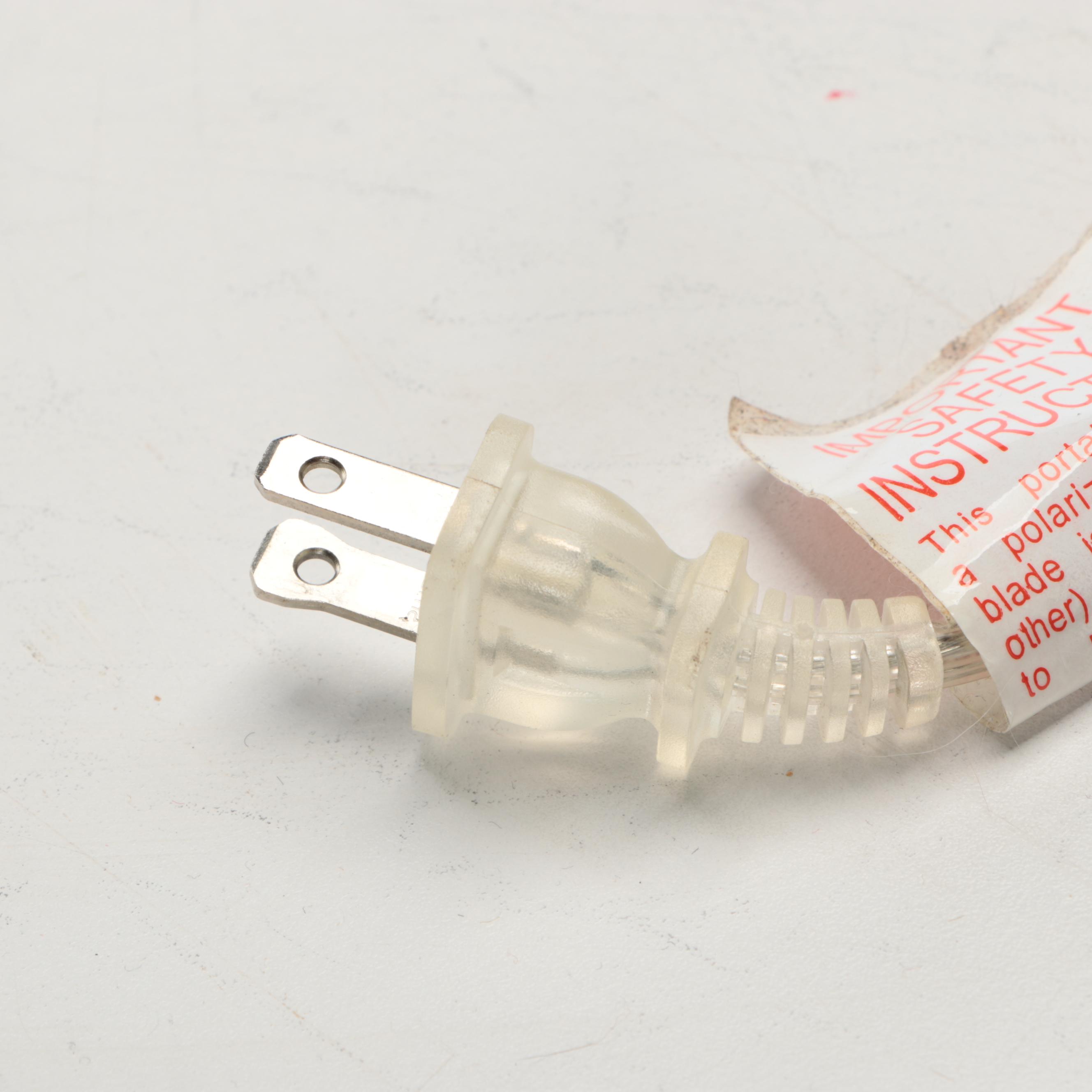 Color+Plus "Toby Majolica Green" Glass Table Lamps with Cotton Drum Shades, 2021