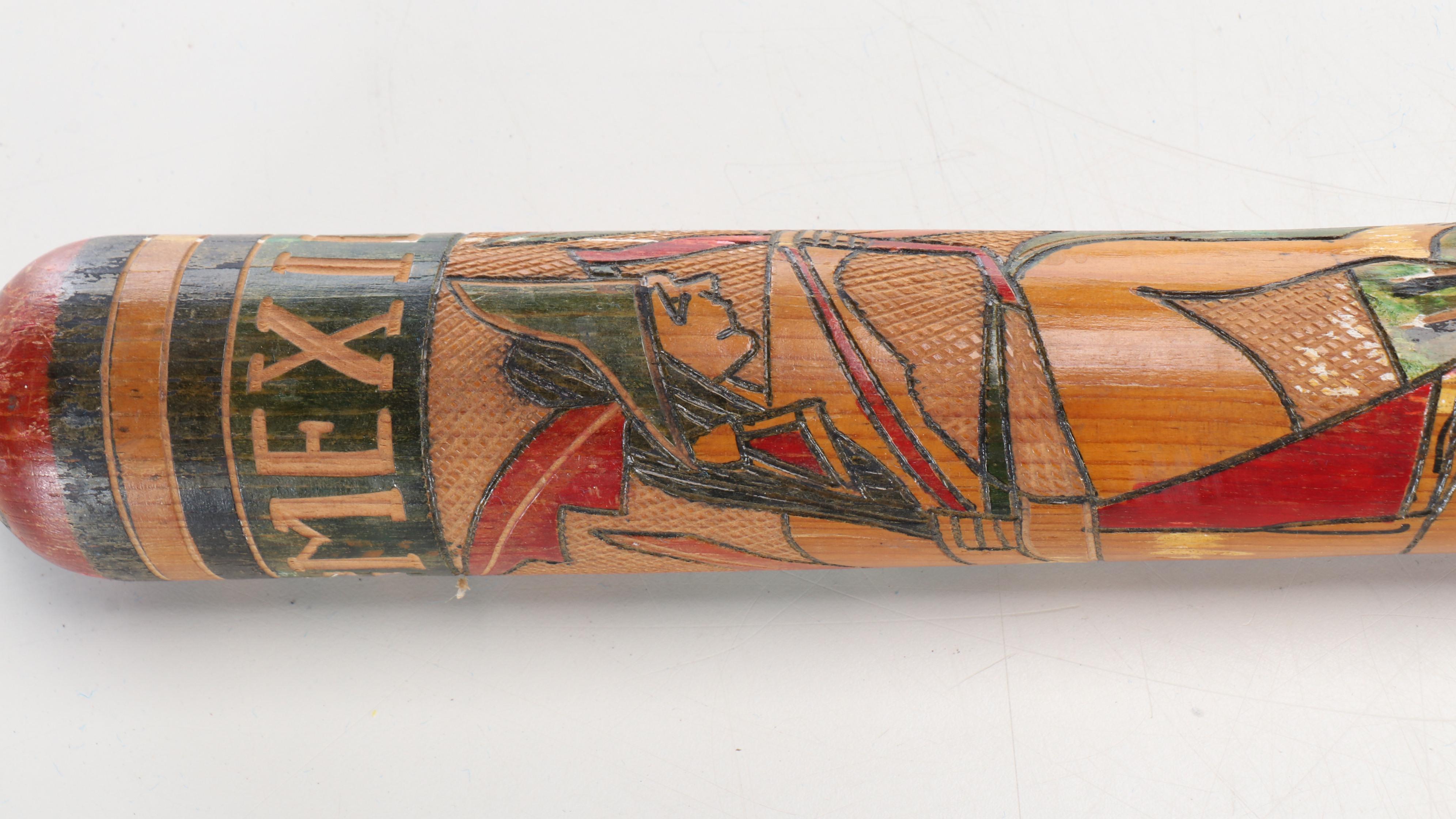 Edward K. Tryon Hockey Stick, Fireplace Poker, Swagger Stick, and More