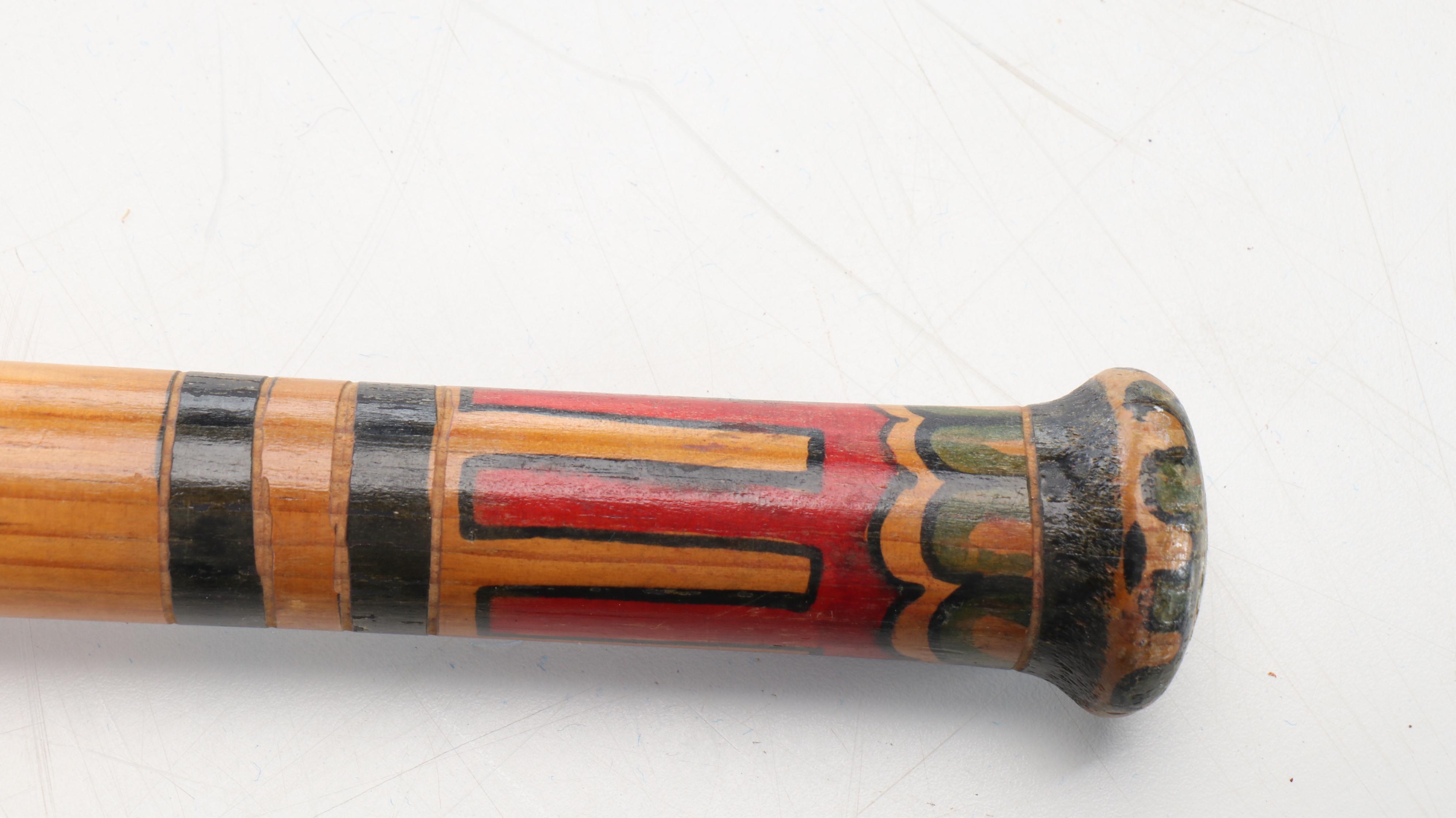 Edward K. Tryon Hockey Stick, Fireplace Poker, Swagger Stick, and More