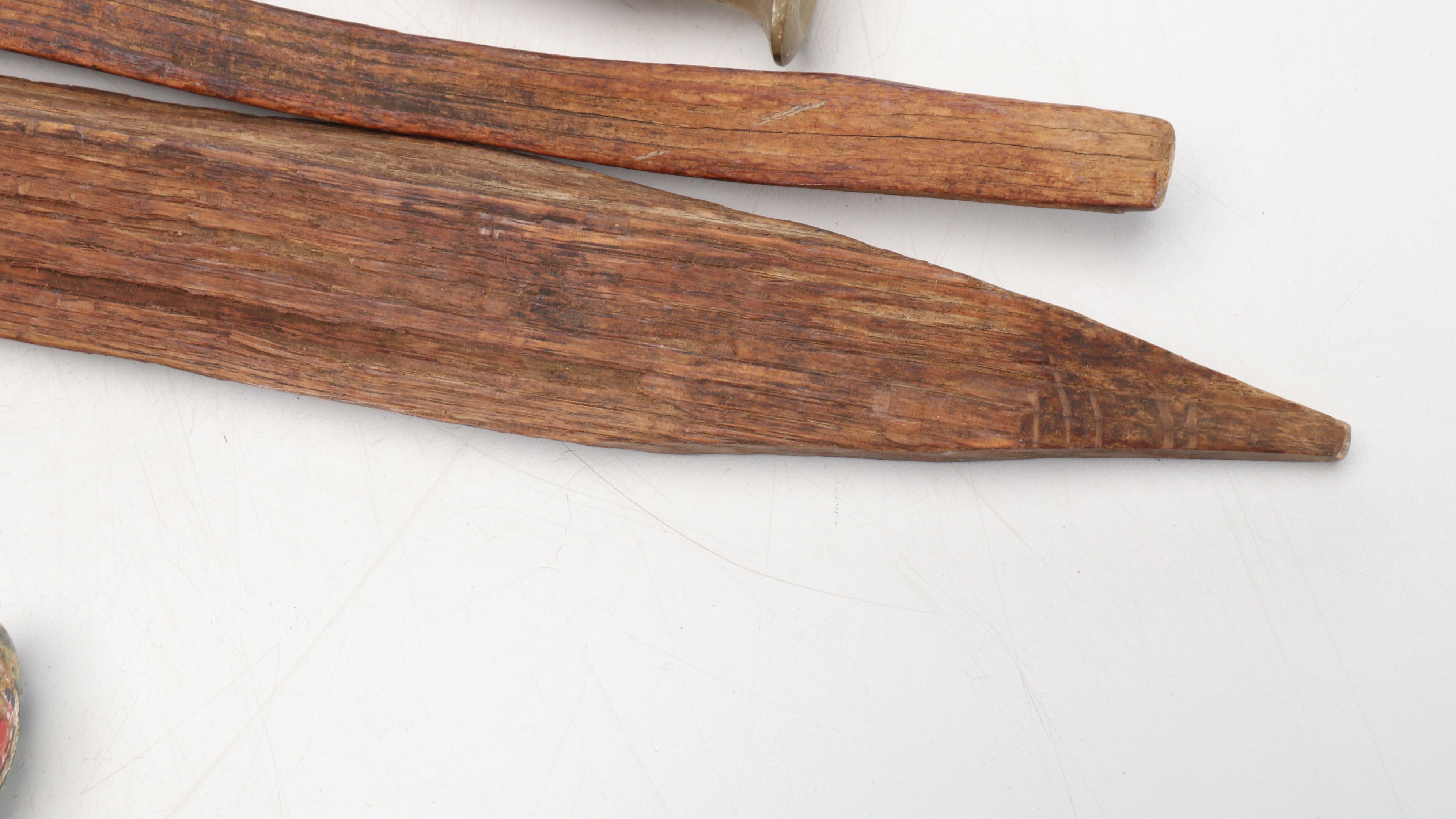 Edward K. Tryon Hockey Stick, Fireplace Poker, Swagger Stick, and More