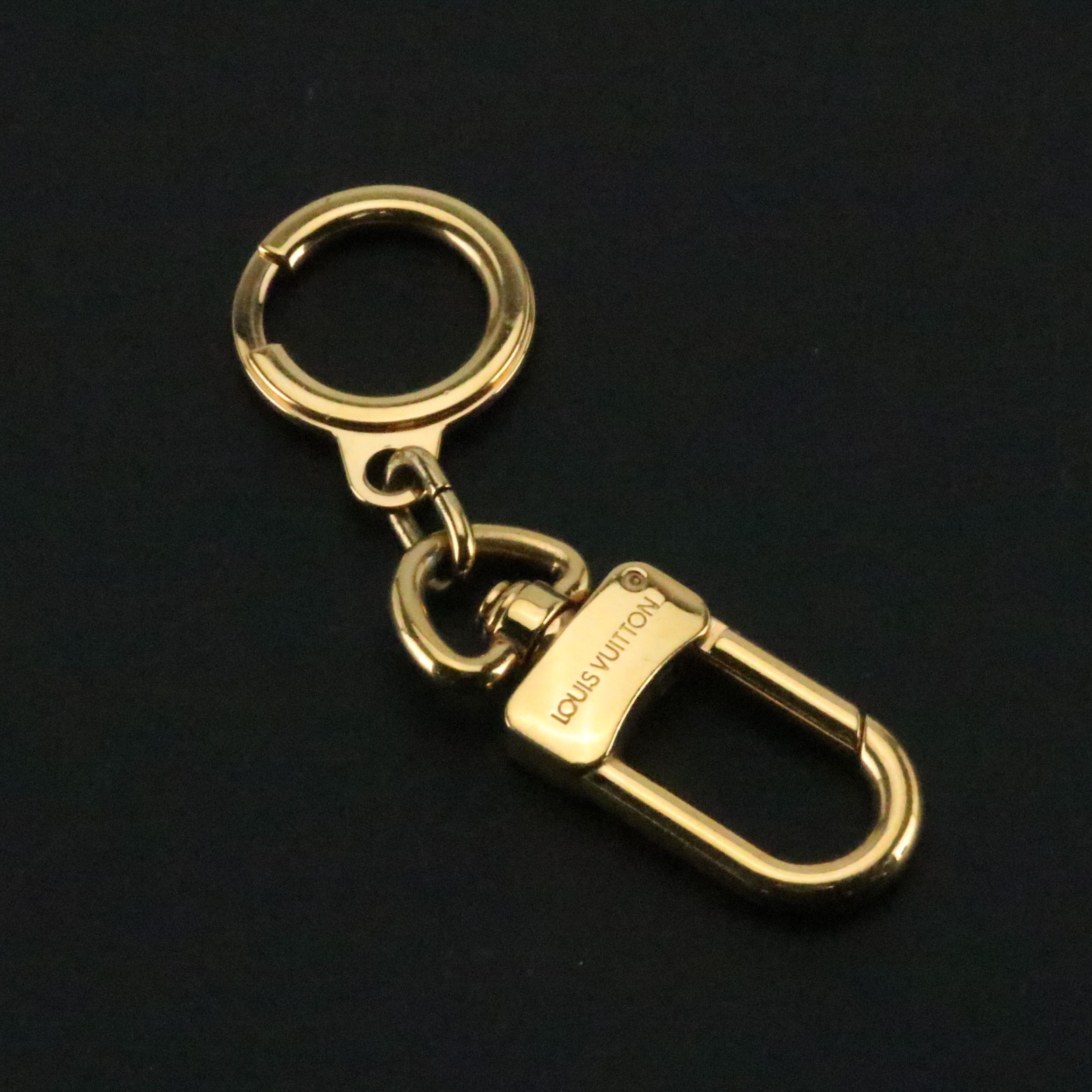 Louis Vuitton Gold Tone Anneau Clés