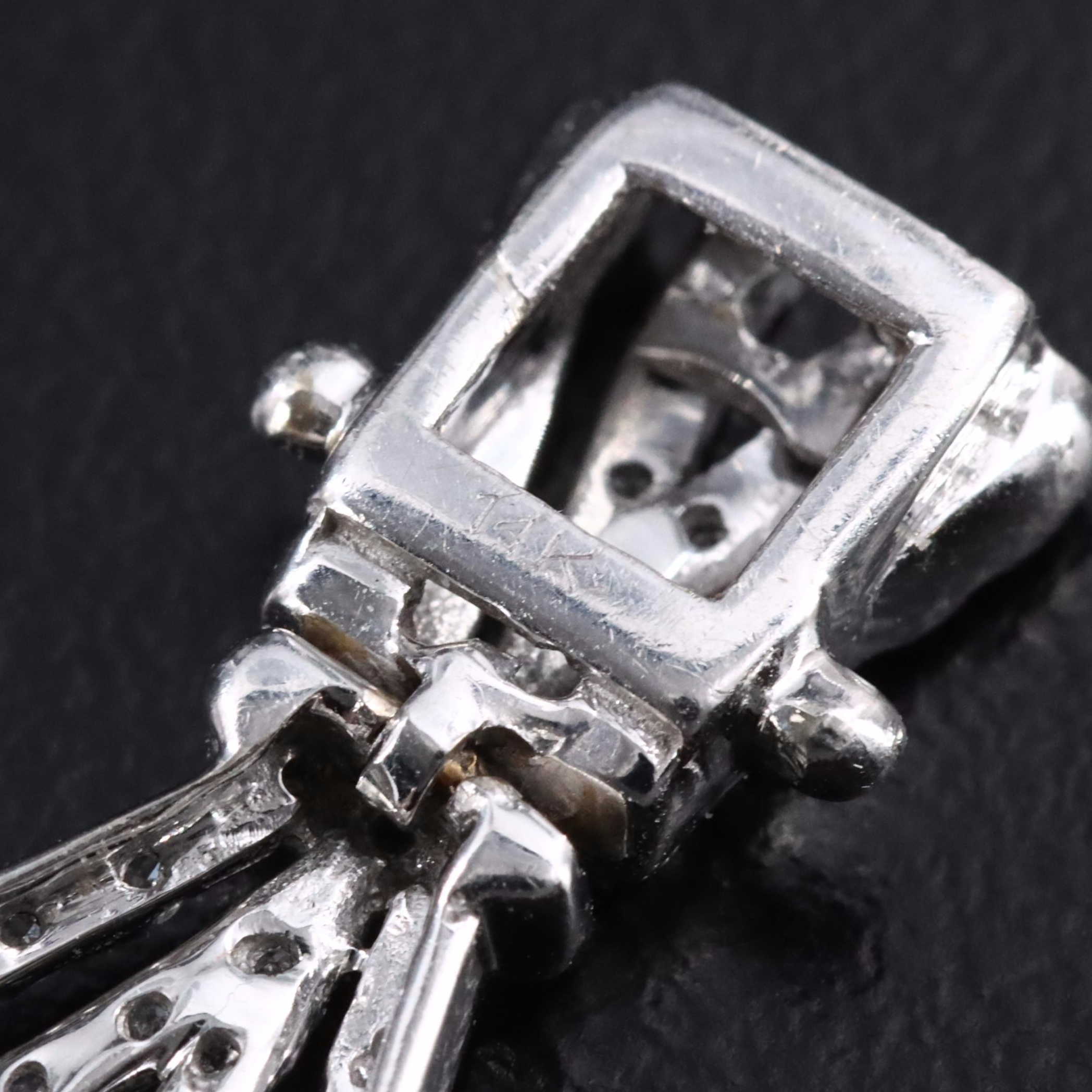 14K 1.08 CTW Diamond Bracelet