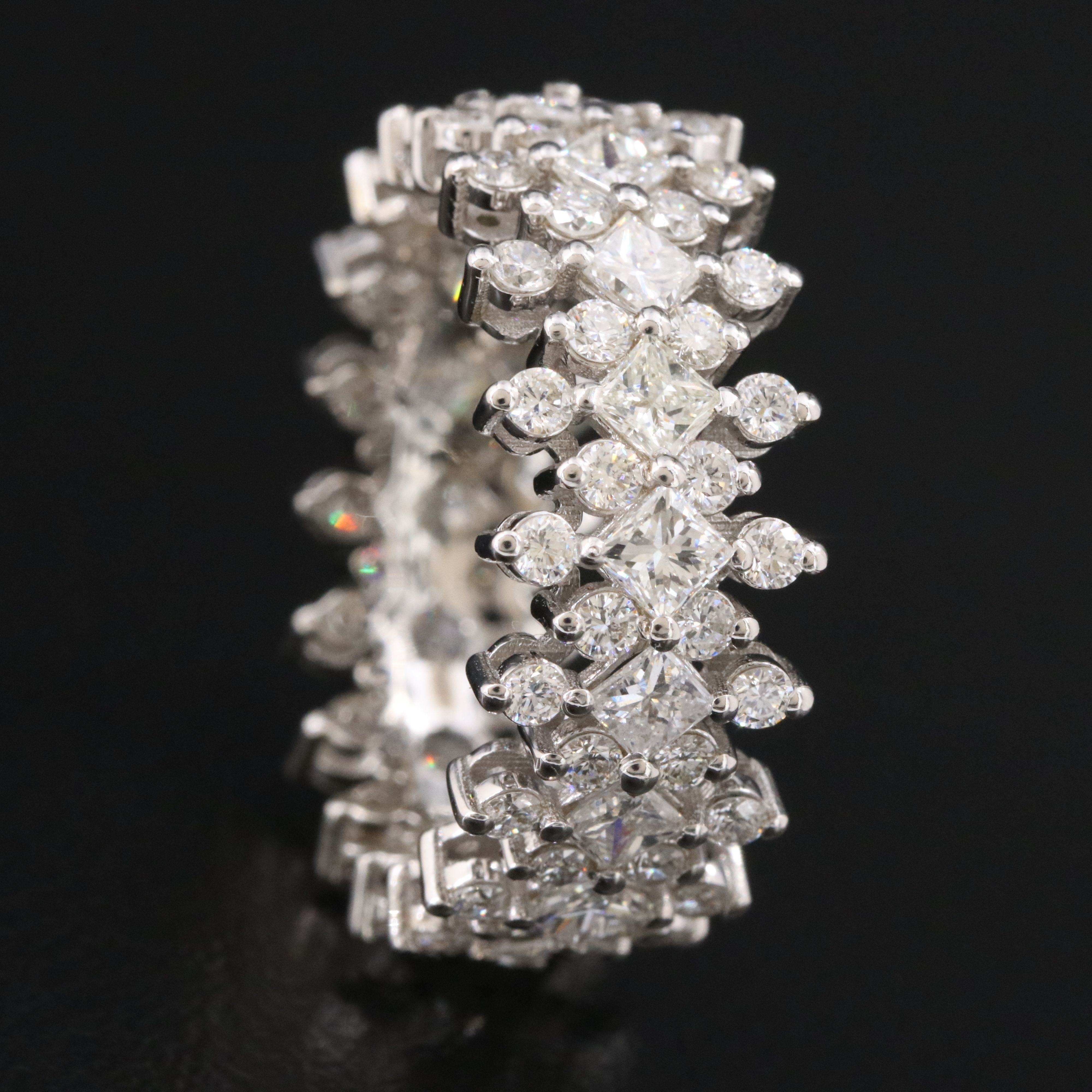 14K 3.16 CTW Diamond Eternity Band