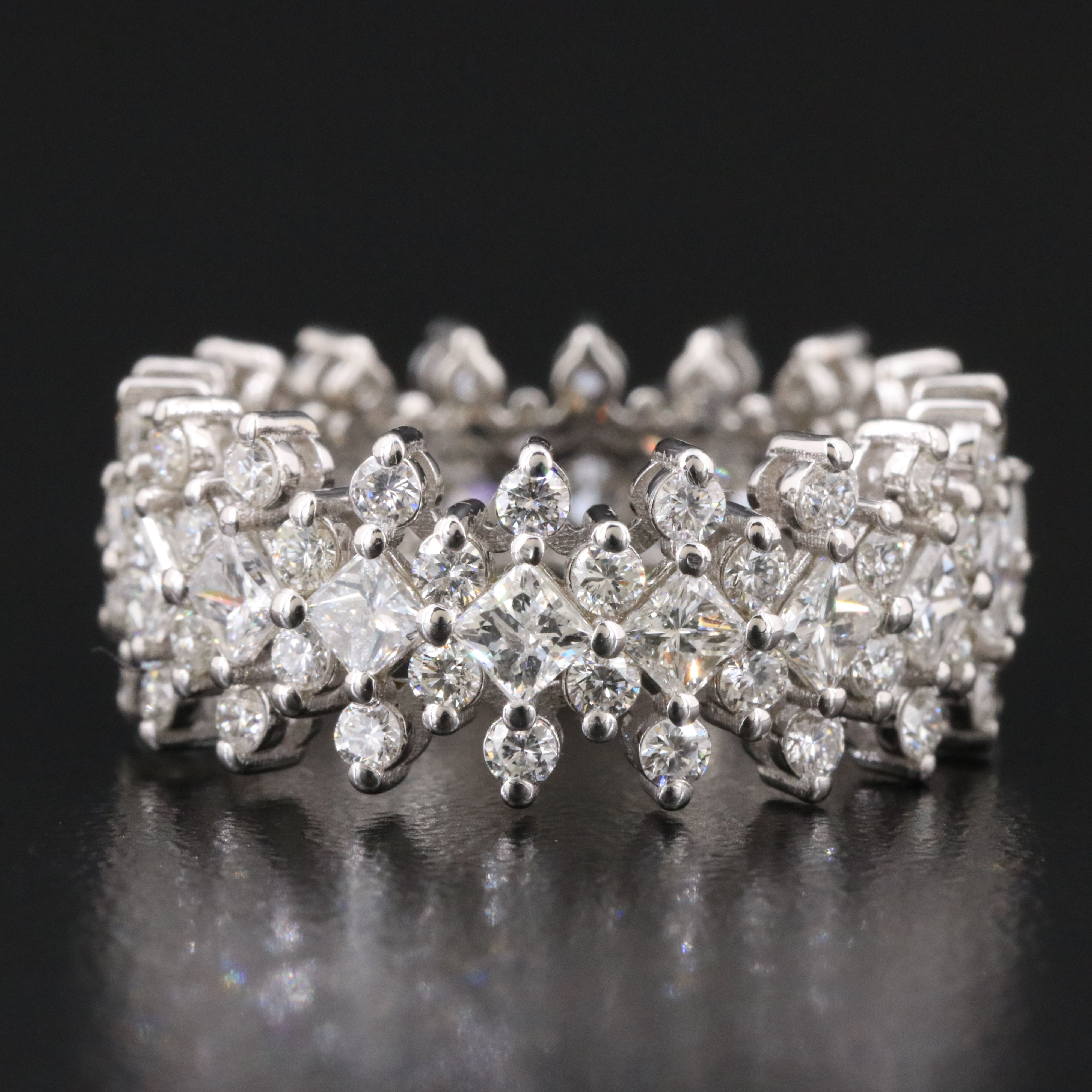 14K 3.16 CTW Diamond Eternity Band