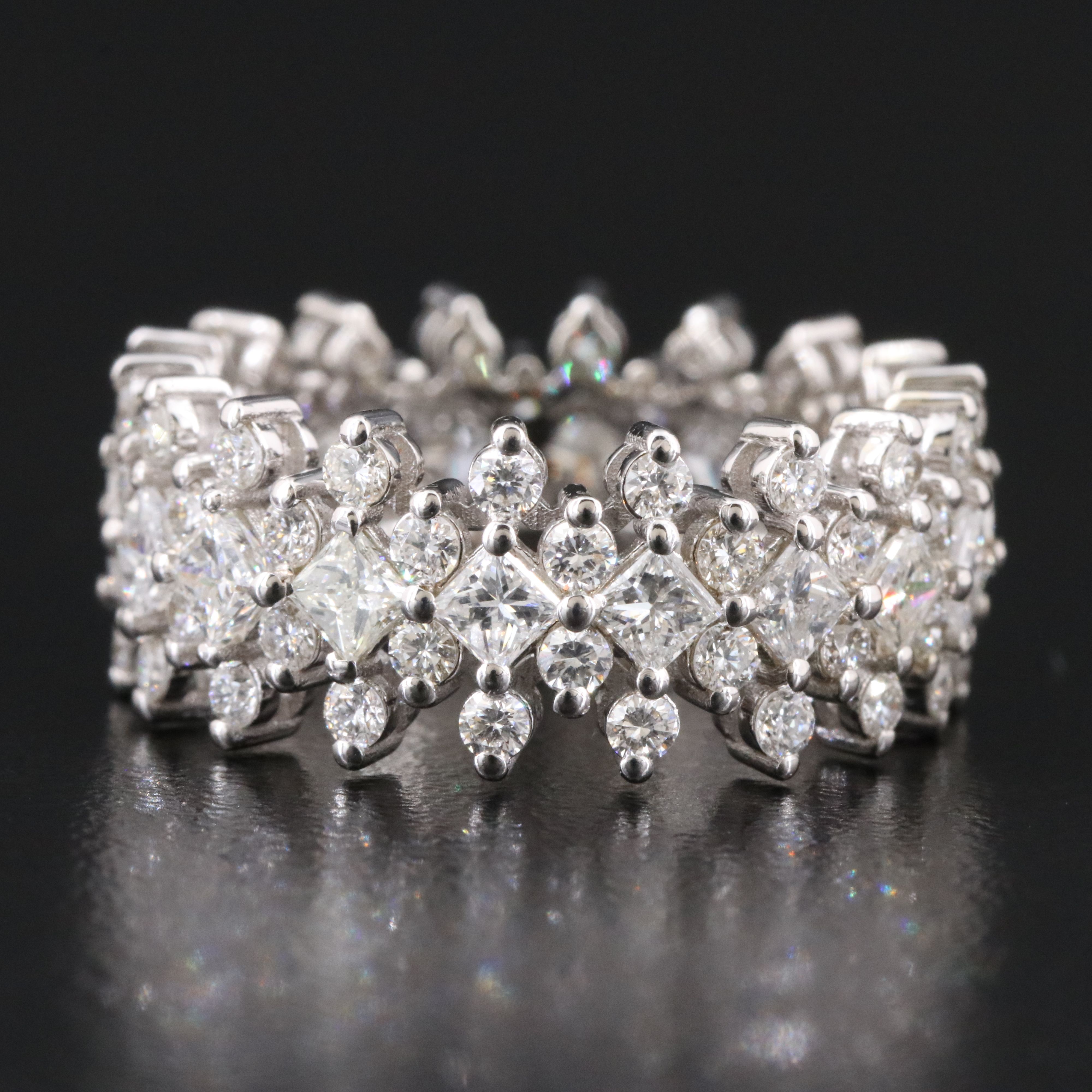 14K 3.16 CTW Diamond Eternity Band