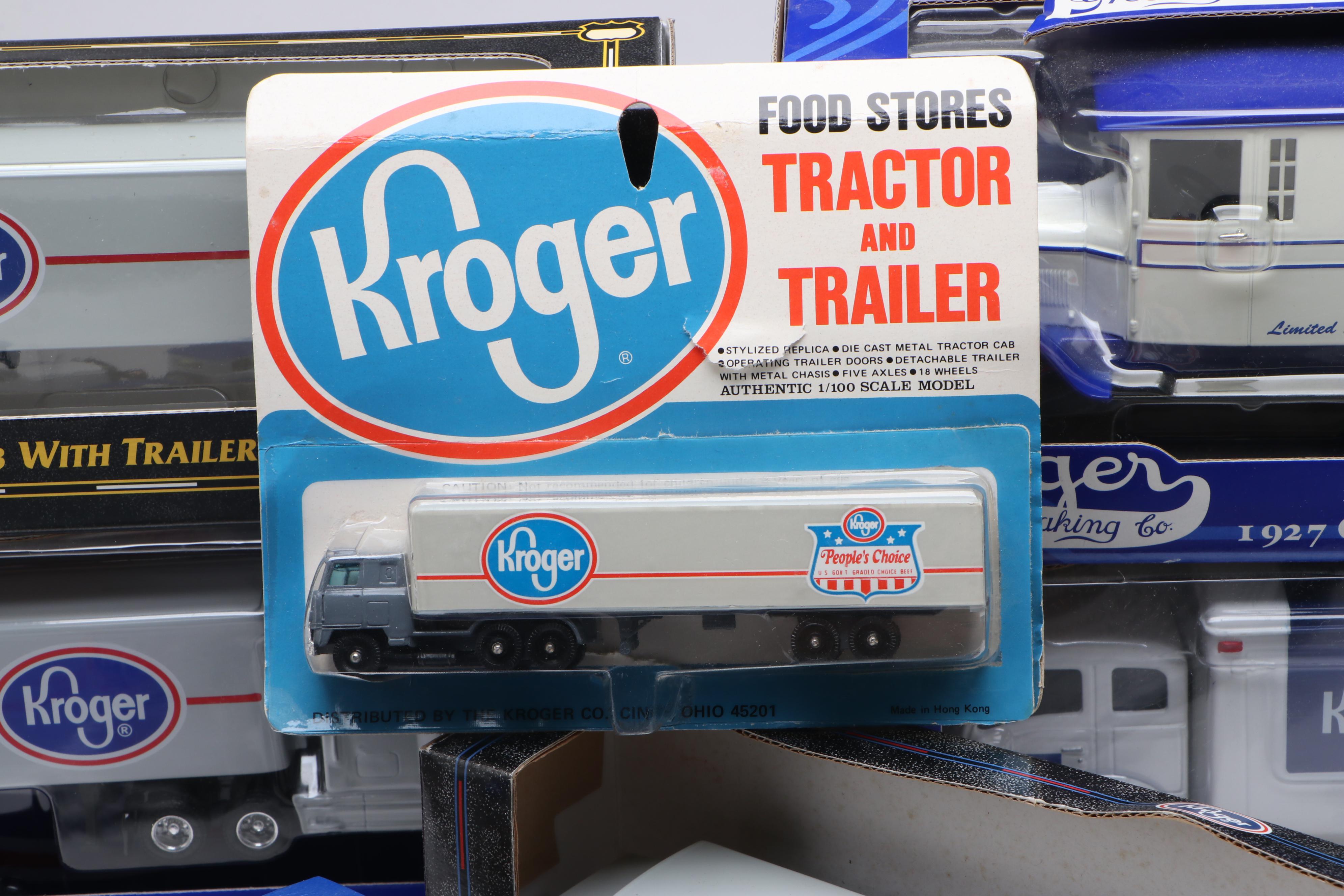 ERTL Kroger Delivery, 18-Wheeler and More Diecast Trucks