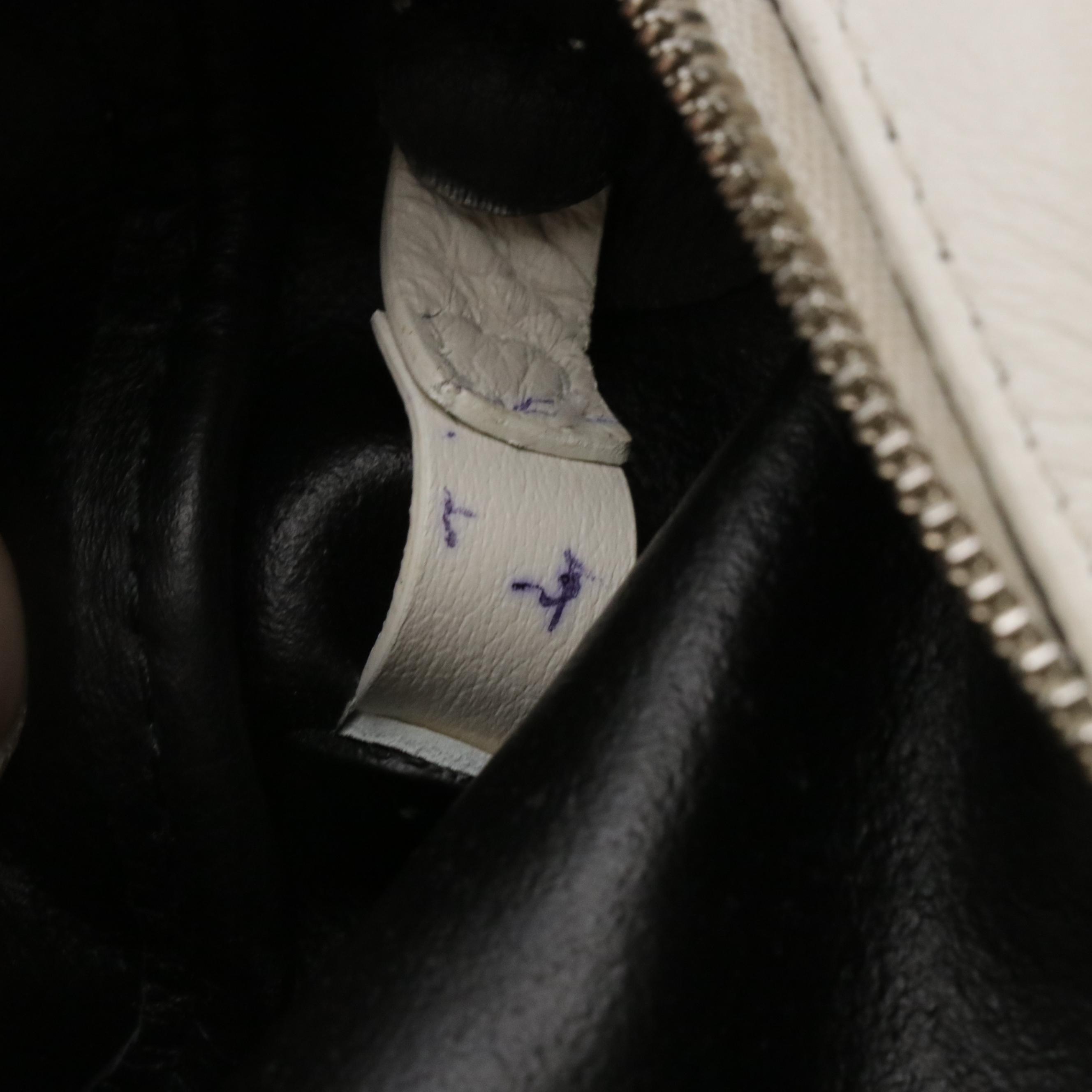 Balenciaga Small Everyday Camera Bag in White Calfskin Leather