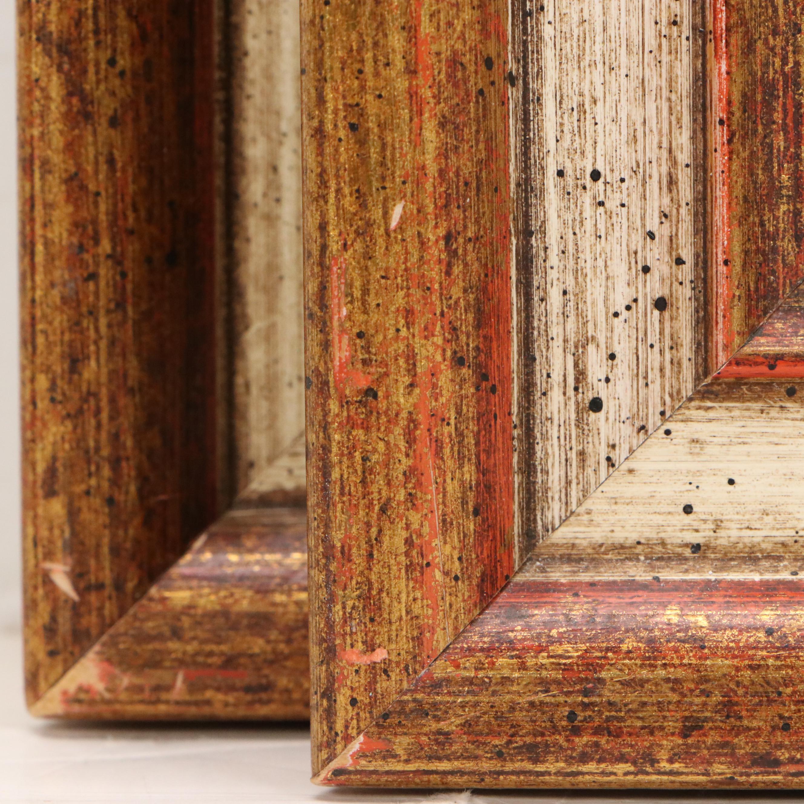 Anthony Shemroske Pastel and Graphite Sailboat Scenes, Circa 1970