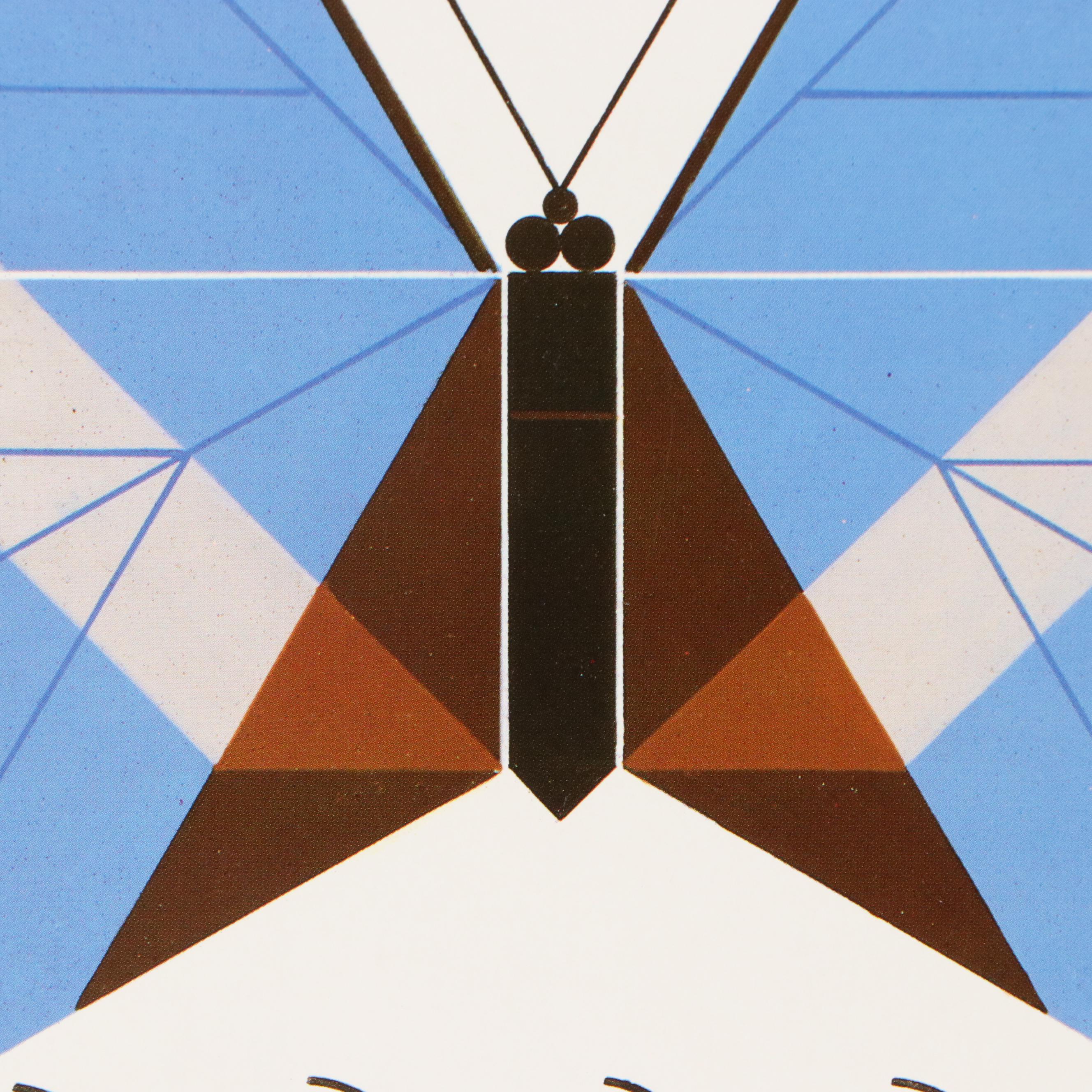 Charley Harper Cincinnati Zoo Poster "Insect World," 1987