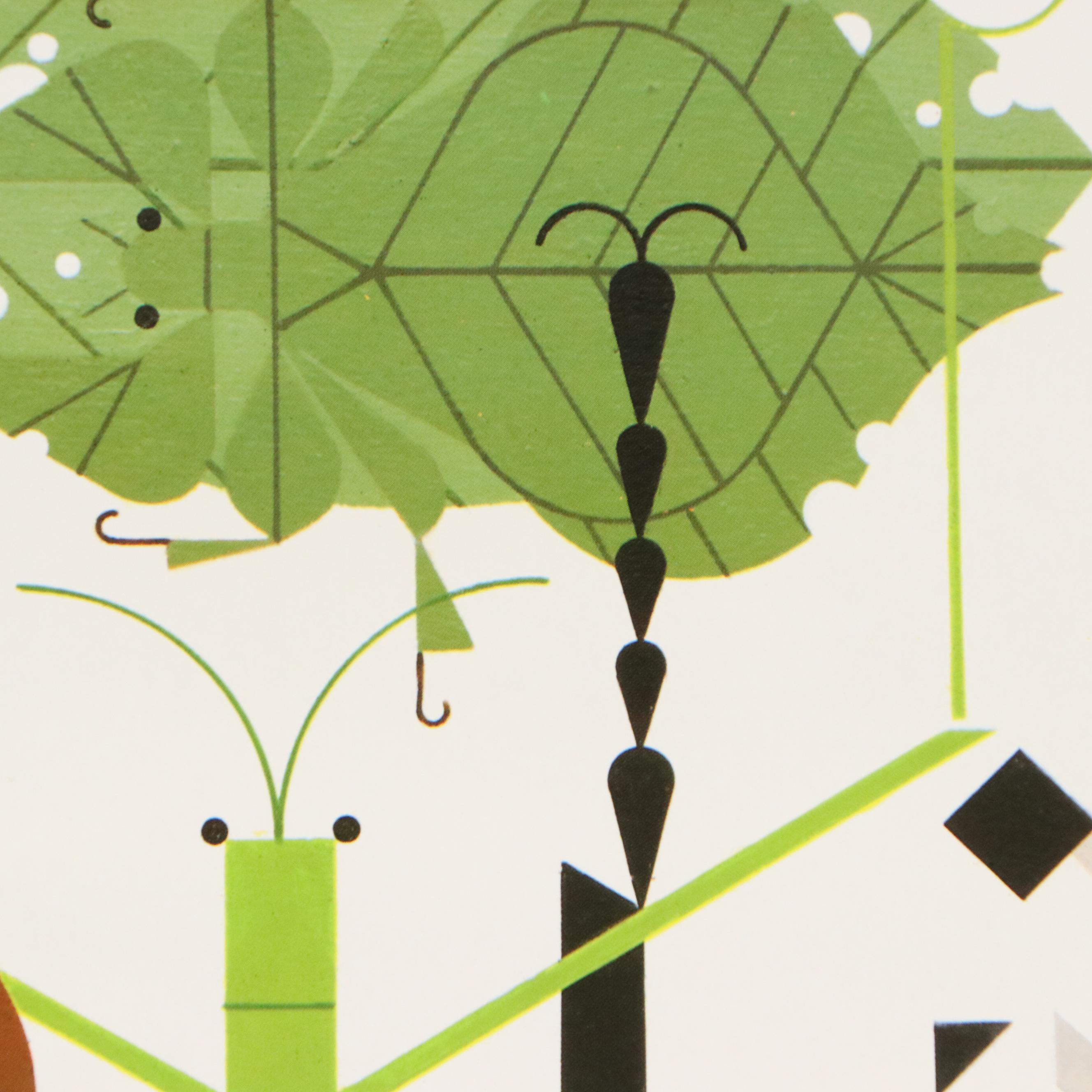 Charley Harper Cincinnati Zoo Poster "Insect World," 1987