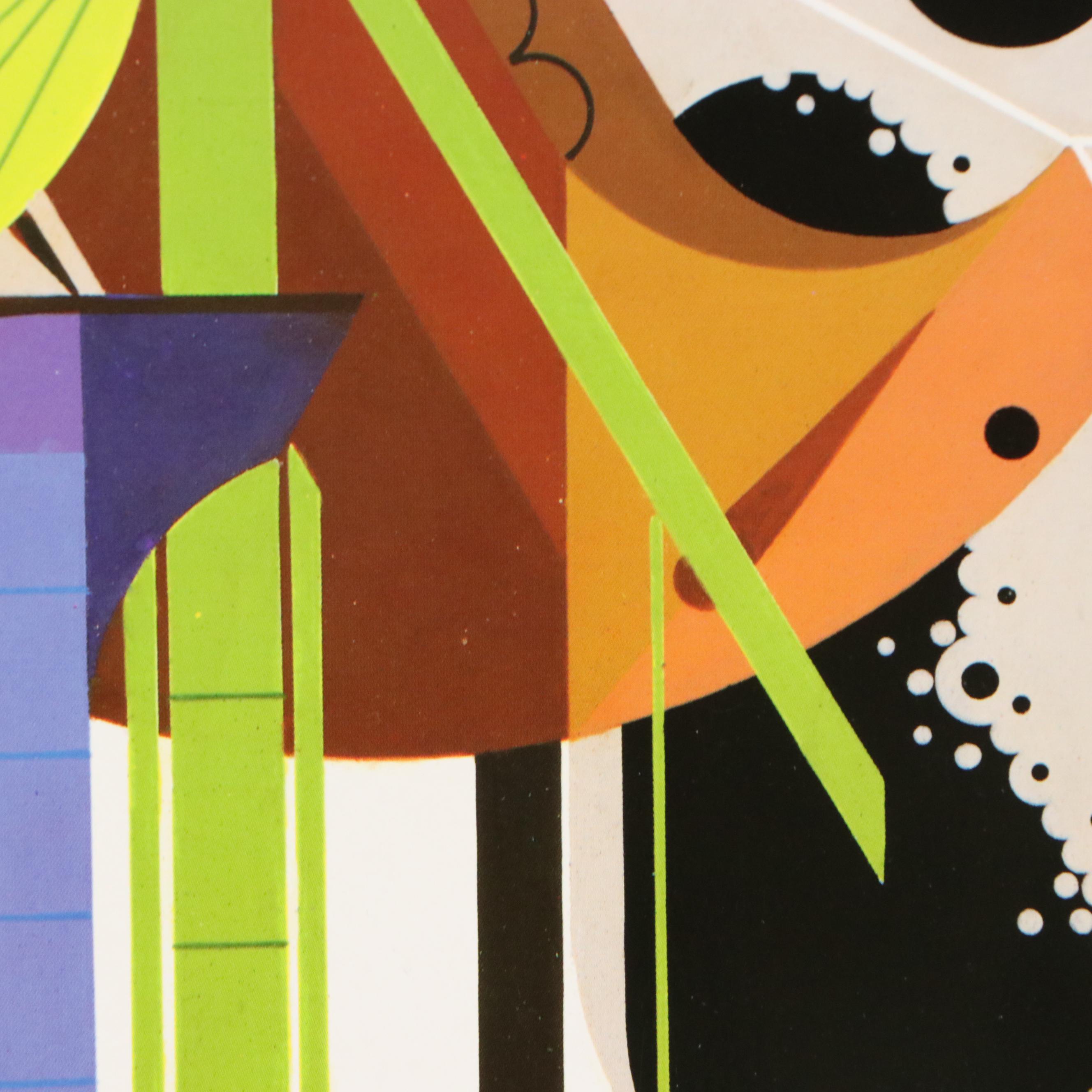 Charley Harper Cincinnati Zoo Poster "Insect World," 1987