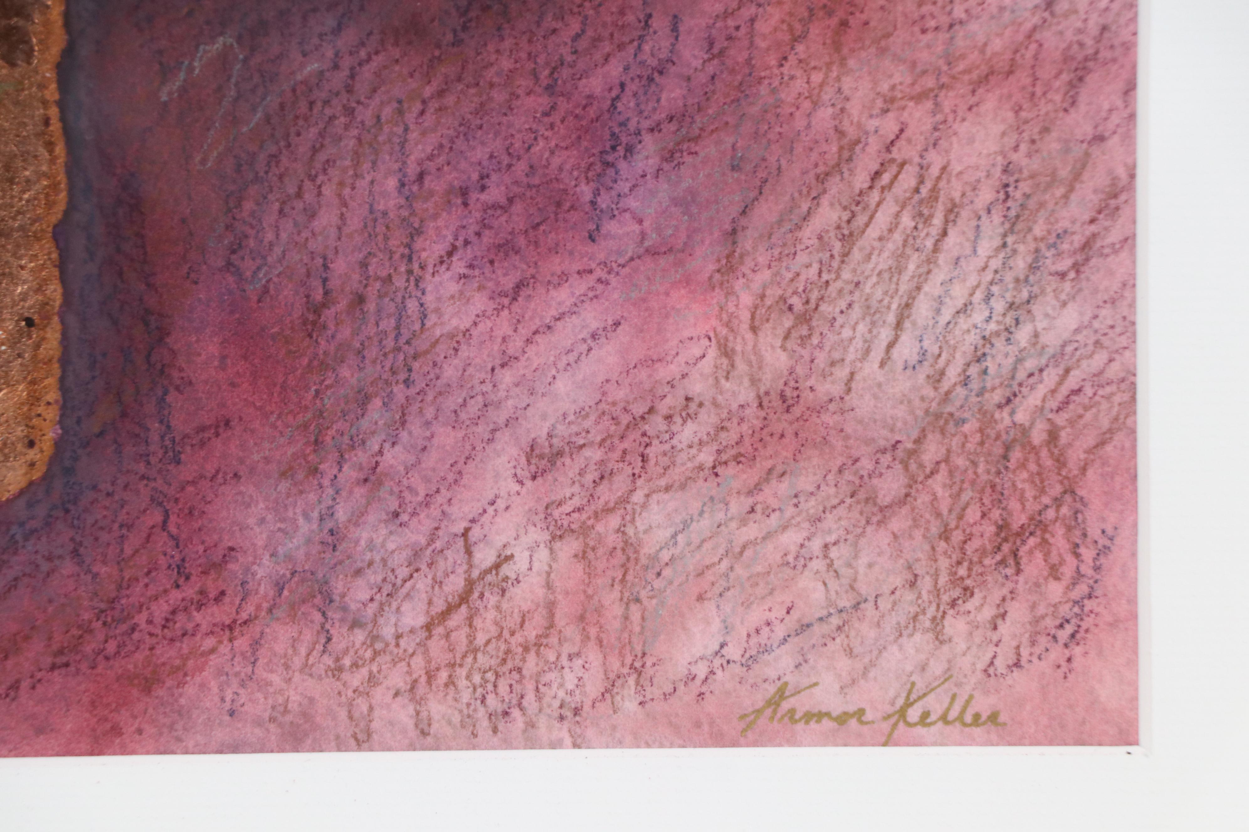 Armor Keller Abstract Mixed Media Painting