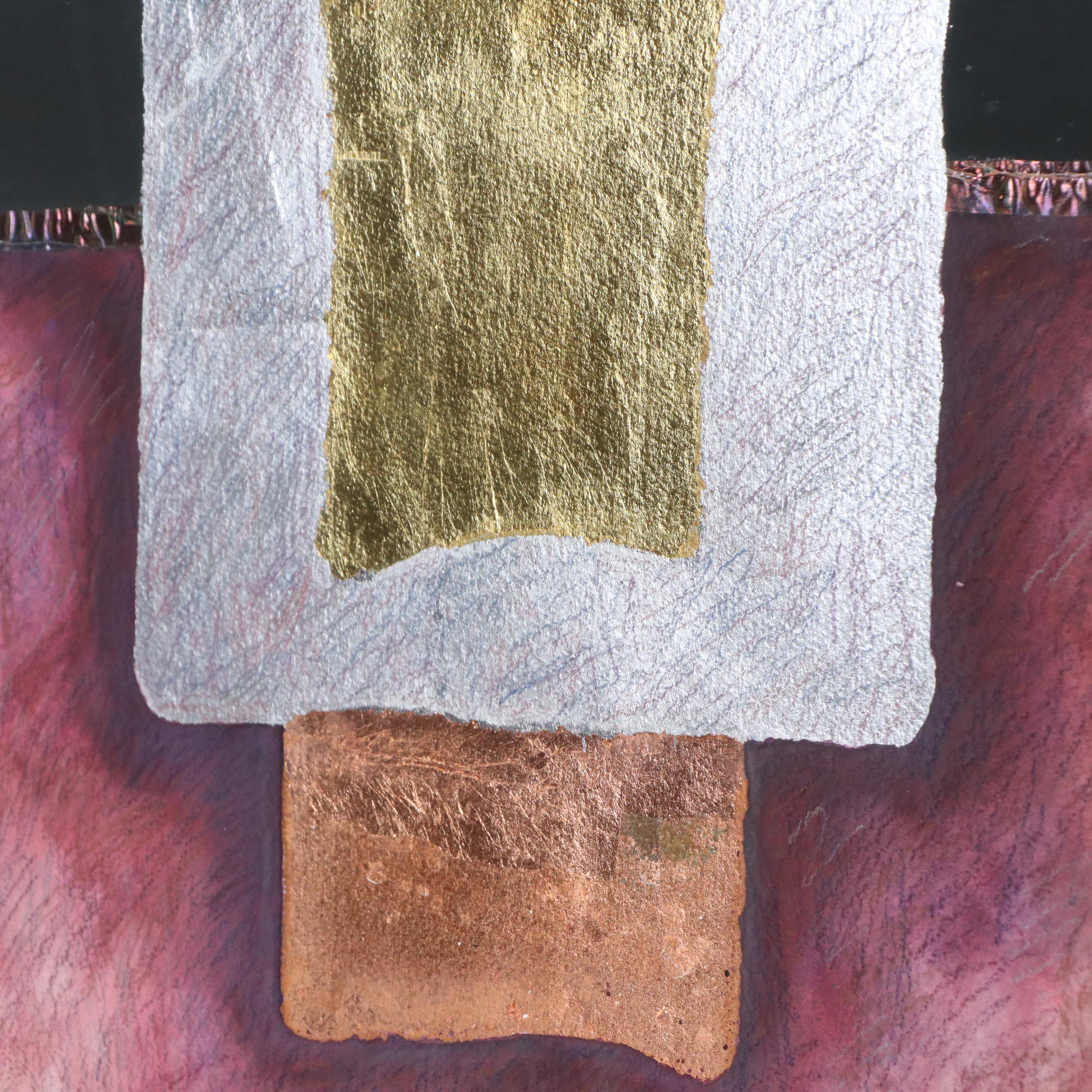 Armor Keller Abstract Mixed Media Painting