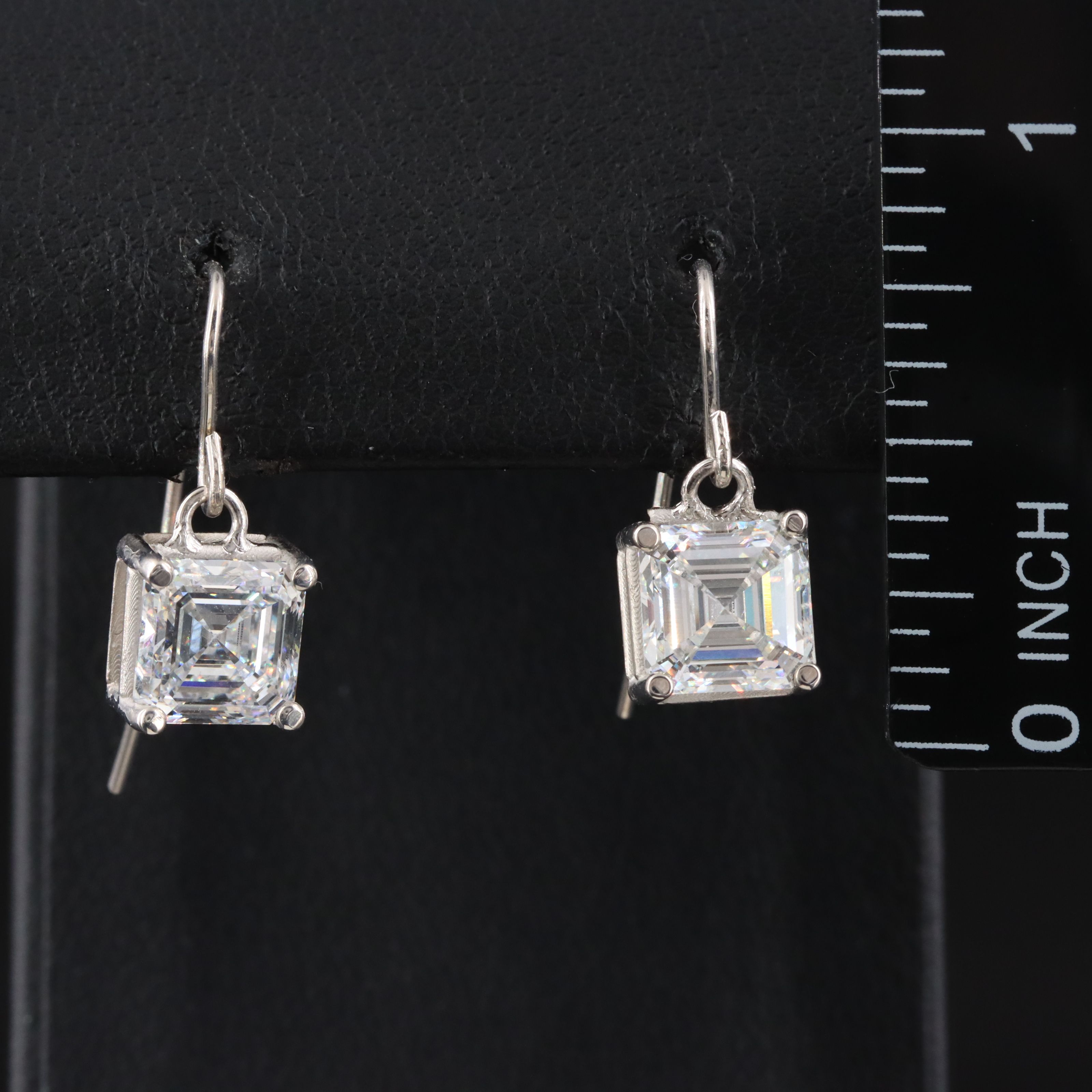 14K 3.83 CTW Lab Grown Diamond Earrings with IGI Reports