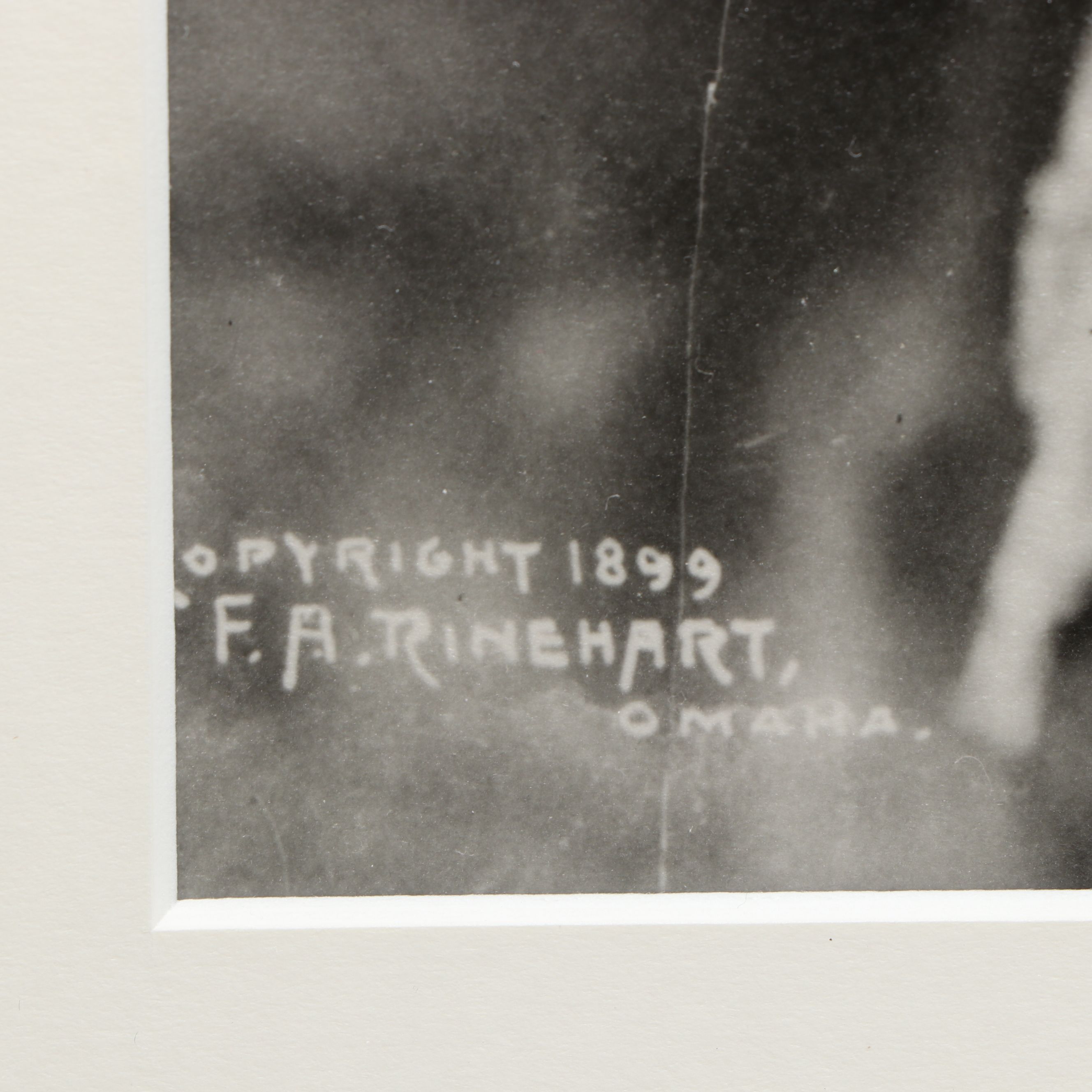 F.A. Rhinehart "Rocky Bear Sioux" and Other Native American Framed Prints