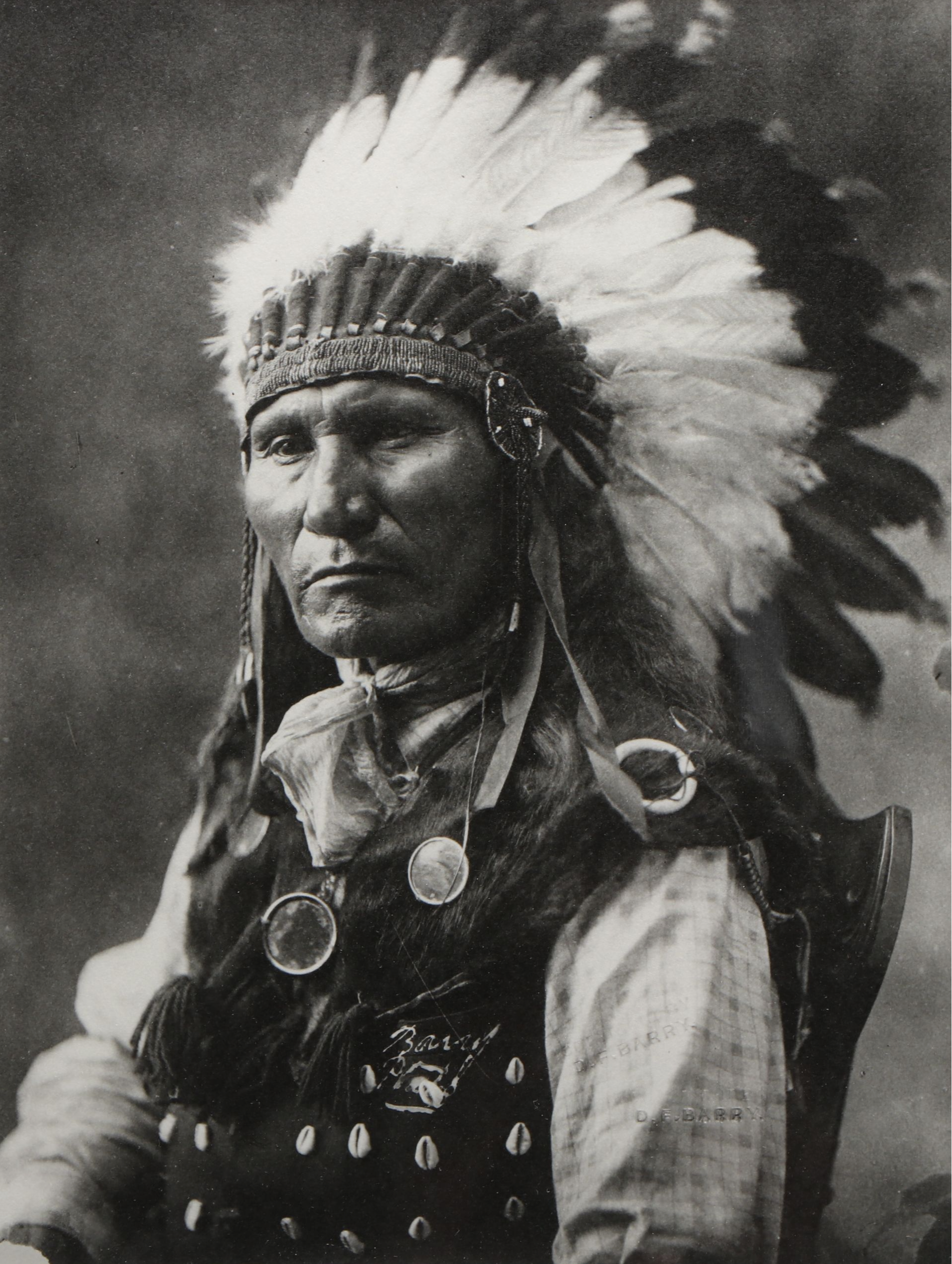 F.A. Rhinehart "Rocky Bear Sioux" and Other Native American Framed Prints