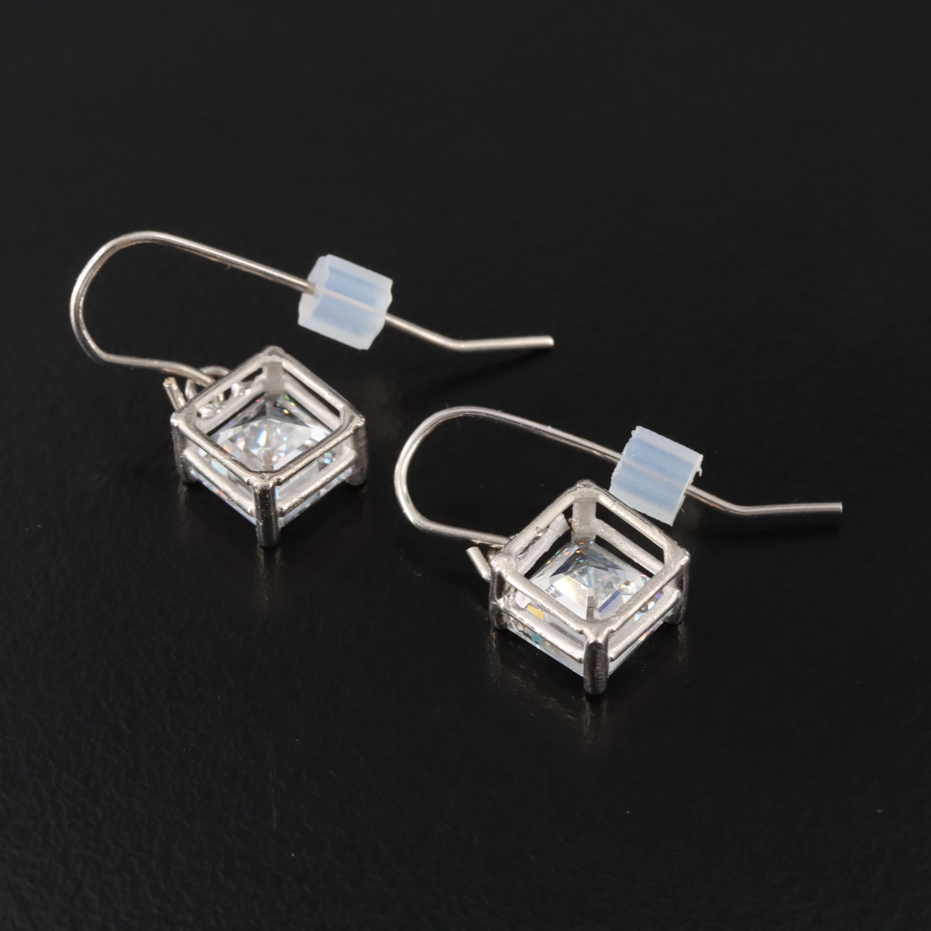 14K 3.83 CTW Lab Grown Diamond Earrings with IGI Reports