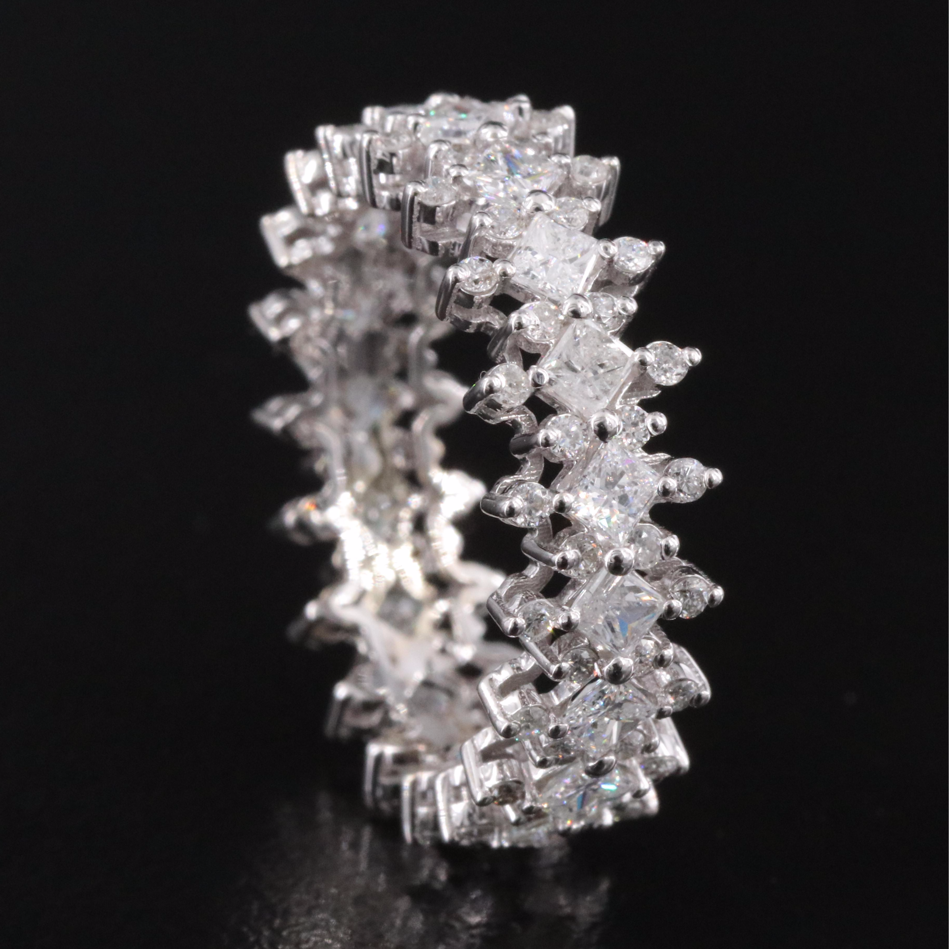 14K 1.69 CTW Diamond Eternity Band