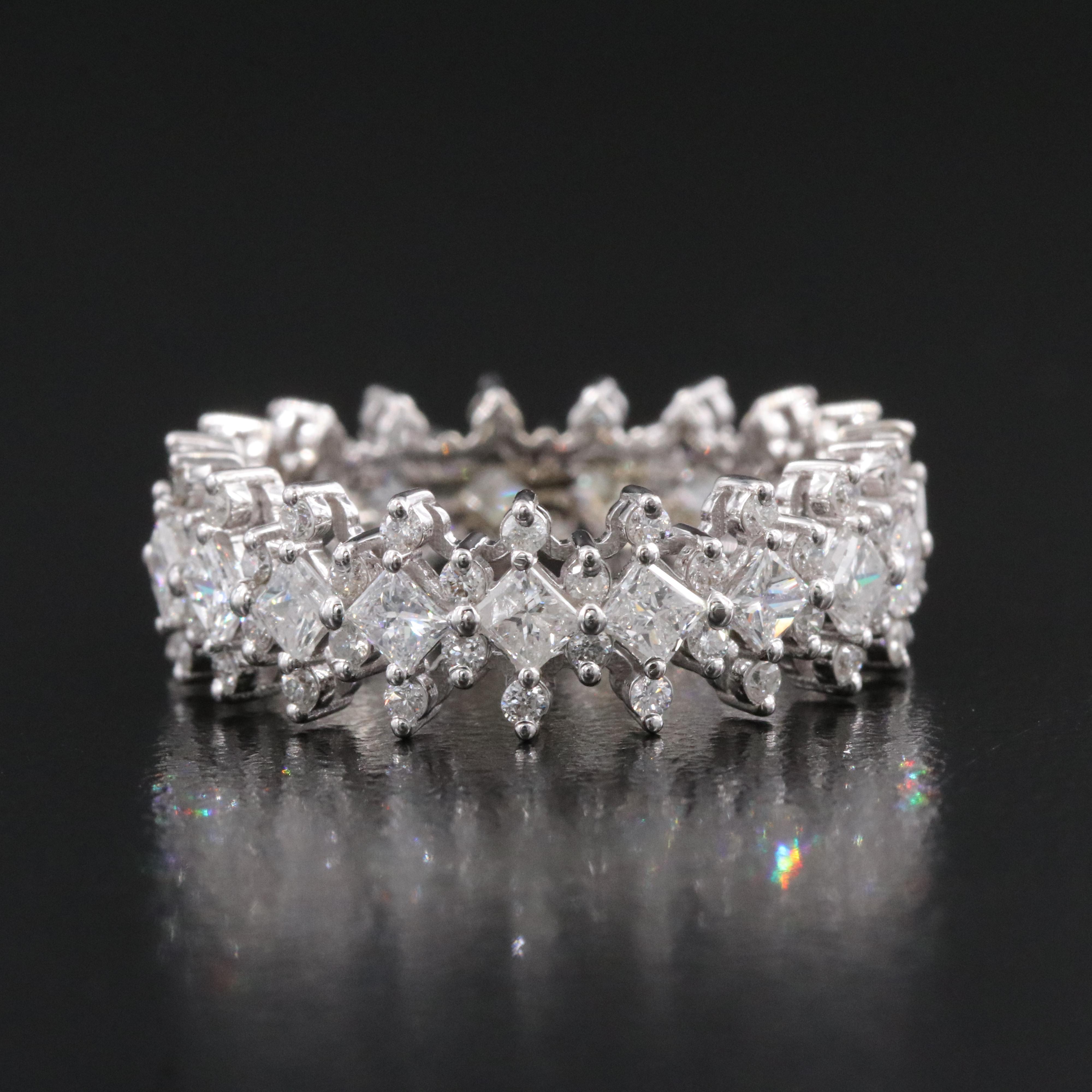 14K 1.69 CTW Diamond Eternity Band