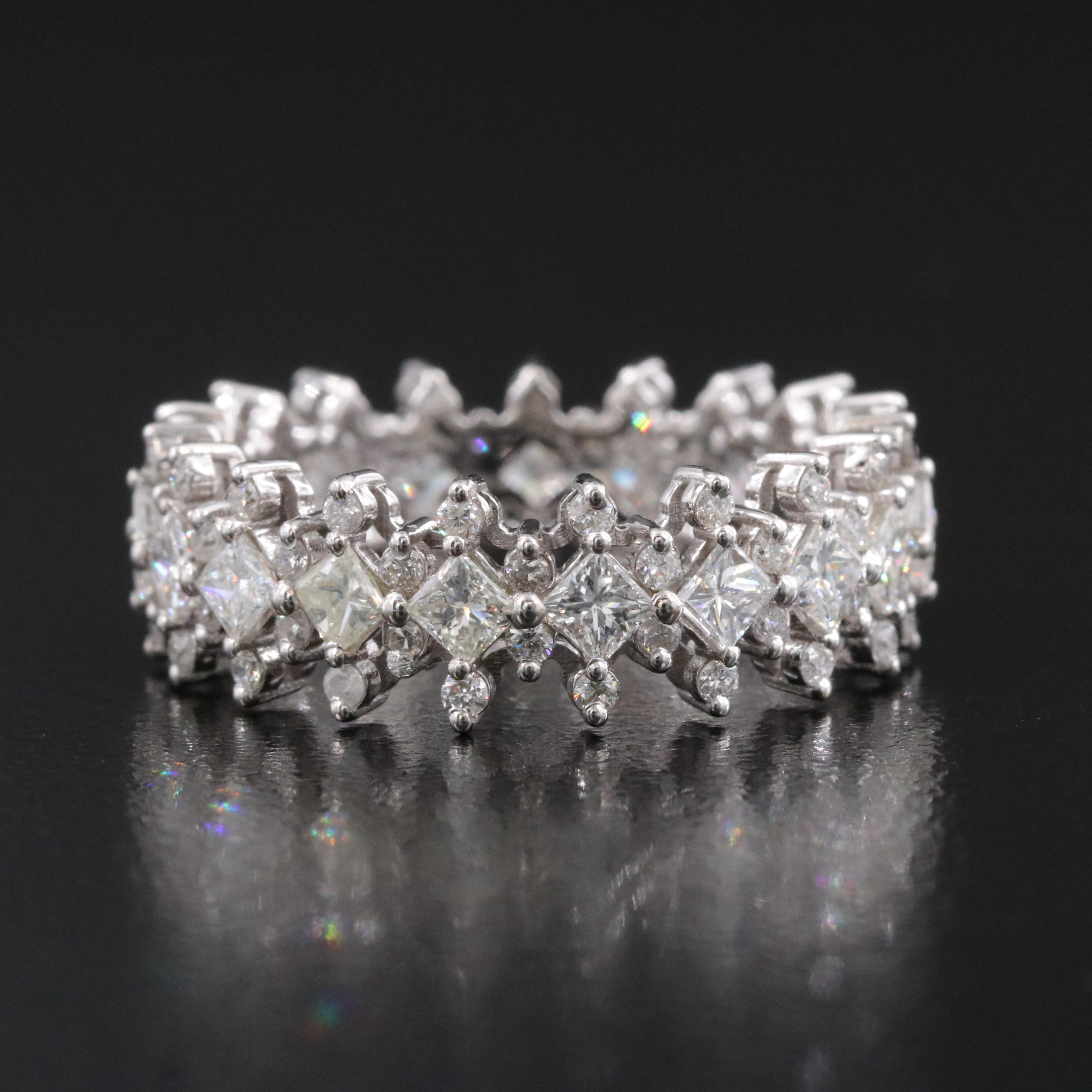 14K 1.69 CTW Diamond Eternity Band