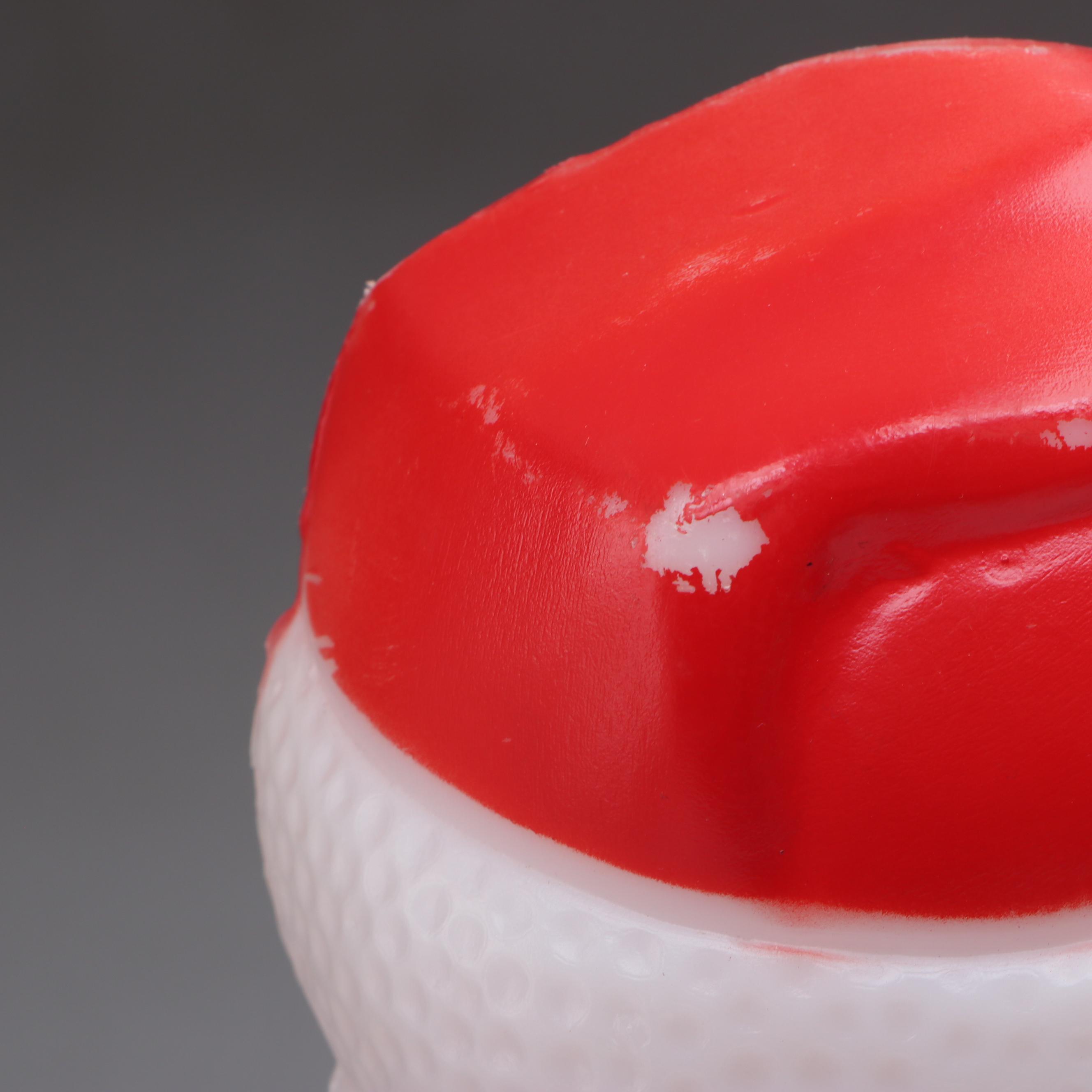 Carolina Enterprises Plastic Illuminated Santa, Late 20th Century