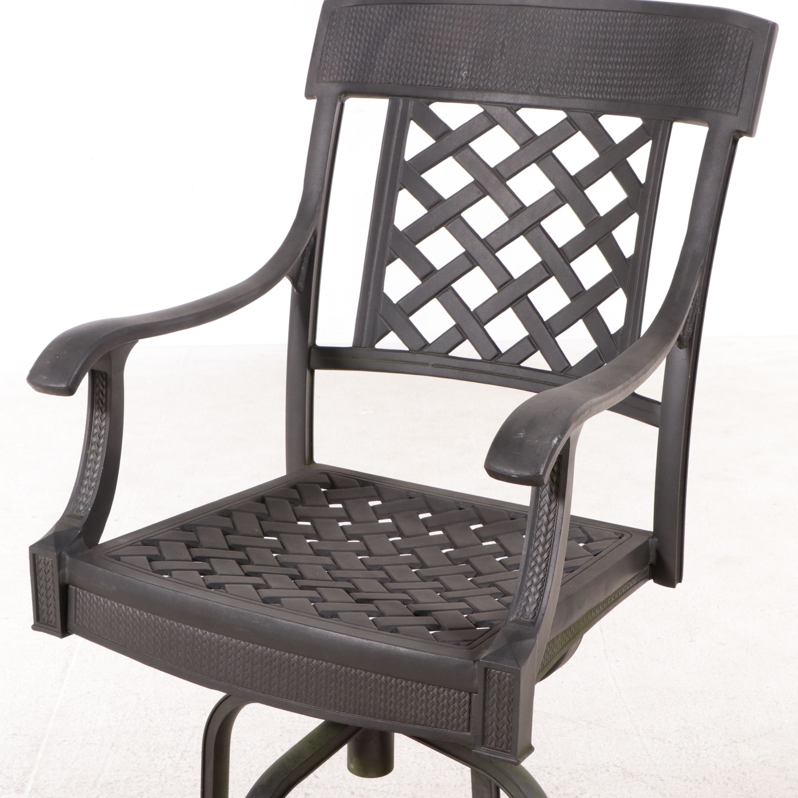 Patio Hightop Dining Set with Umbrella