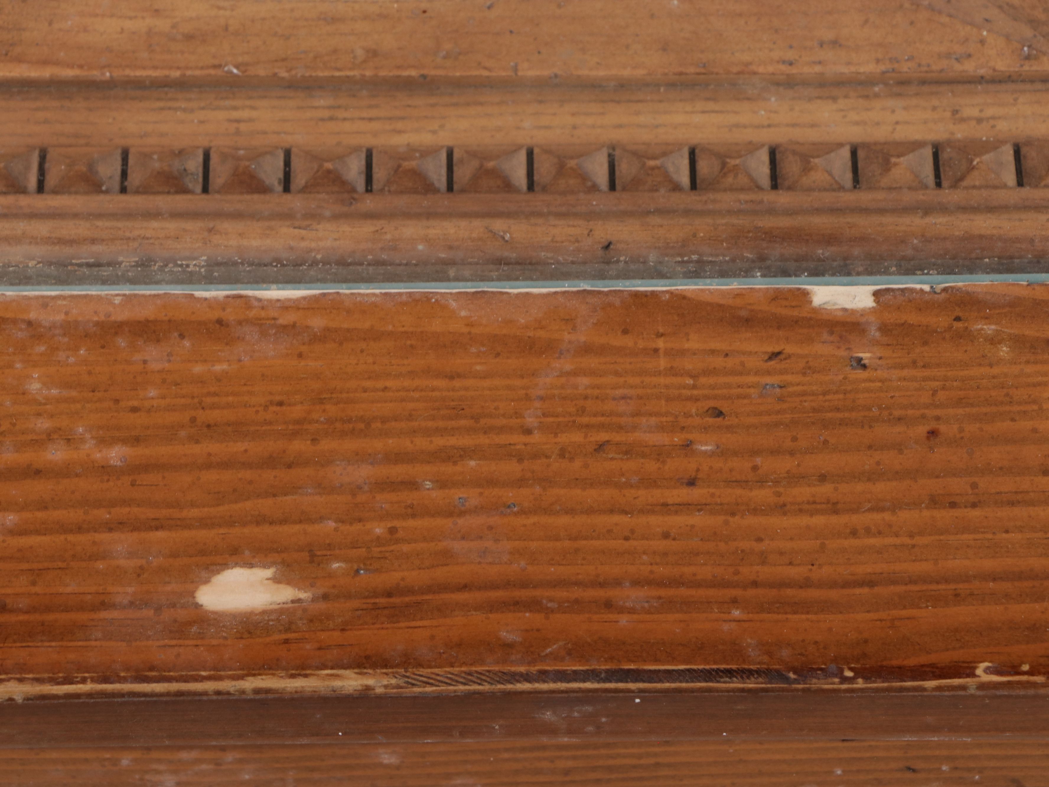 Hammary Coffee Table with Inlaid Geometric Design