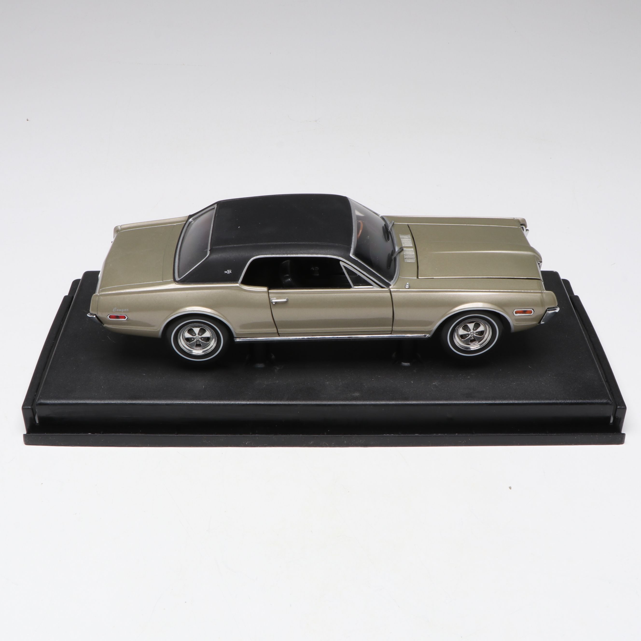 1968 Mercury Cougar XR7 with Other Diecast Vehicles