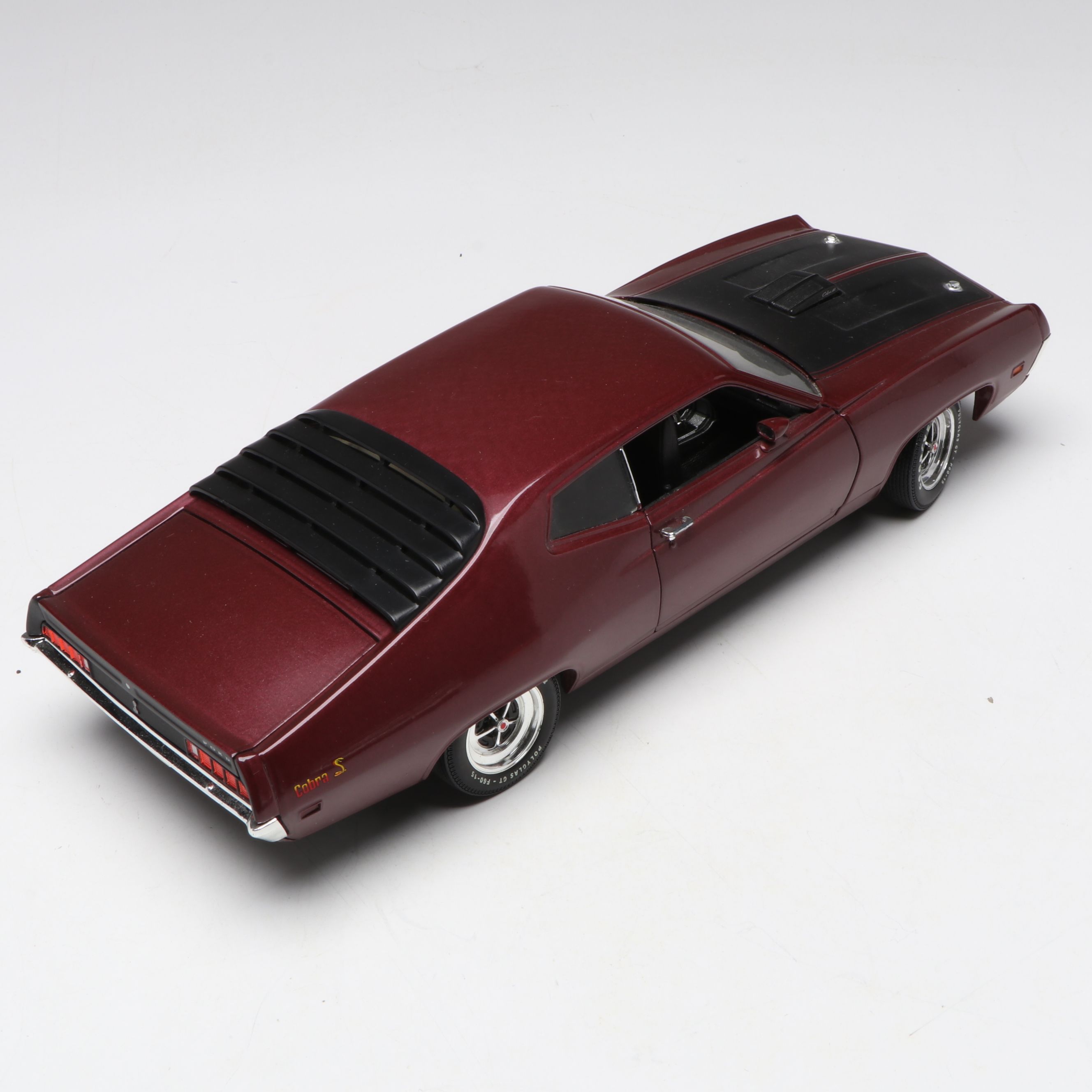 1968 Mercury Cougar XR7 with Other Diecast Vehicles