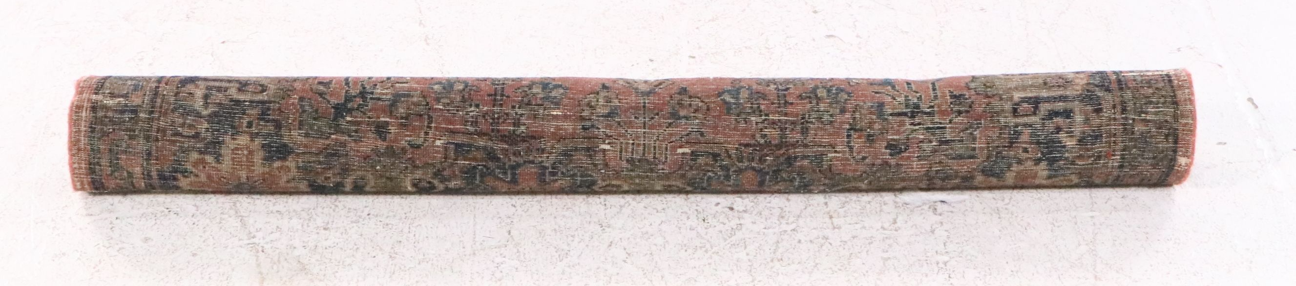 4'2 x 6'7 Hand-Knotted Persian Sarouk Area Rug