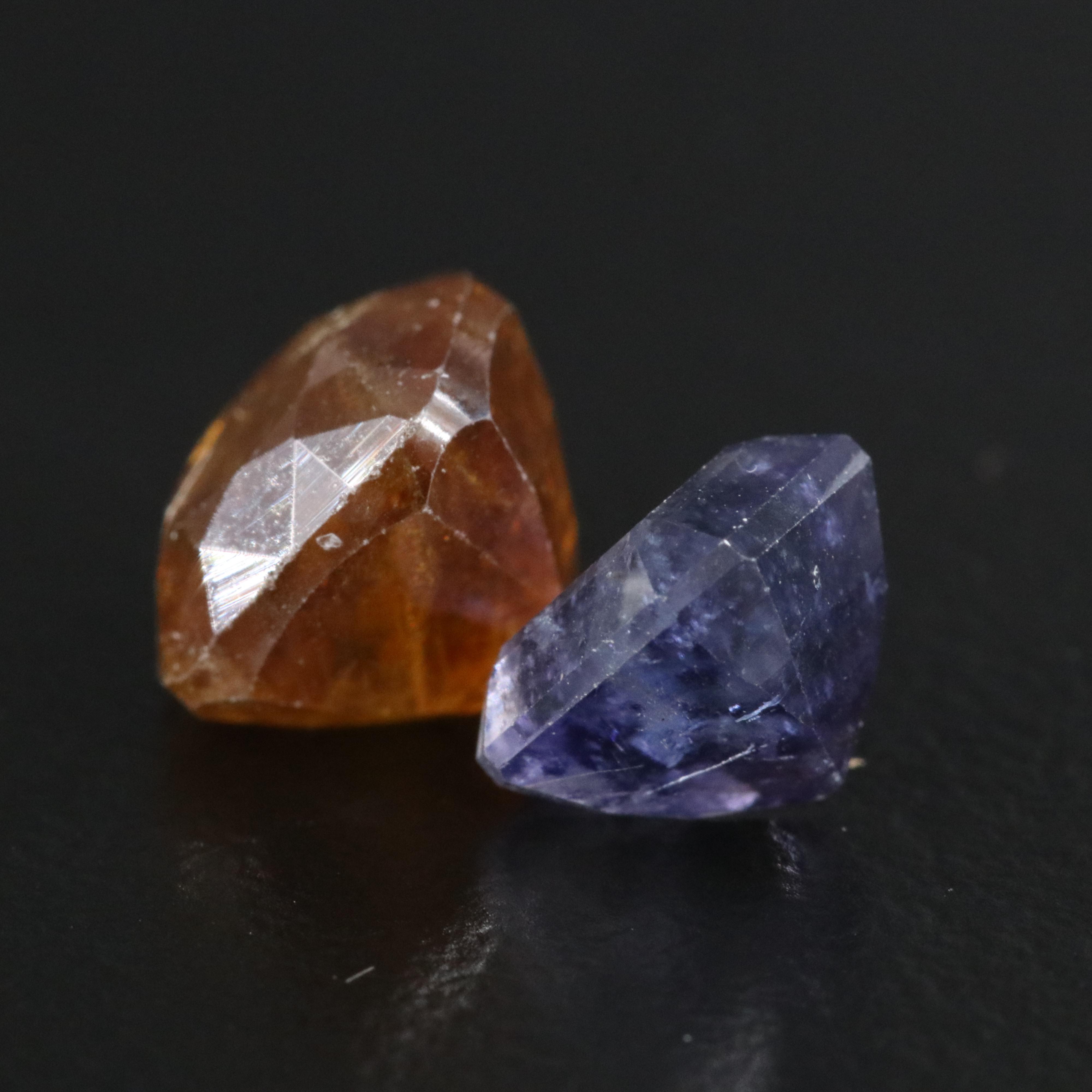 Loose 28.77 CTW Zoisite, Peridot and Iolite