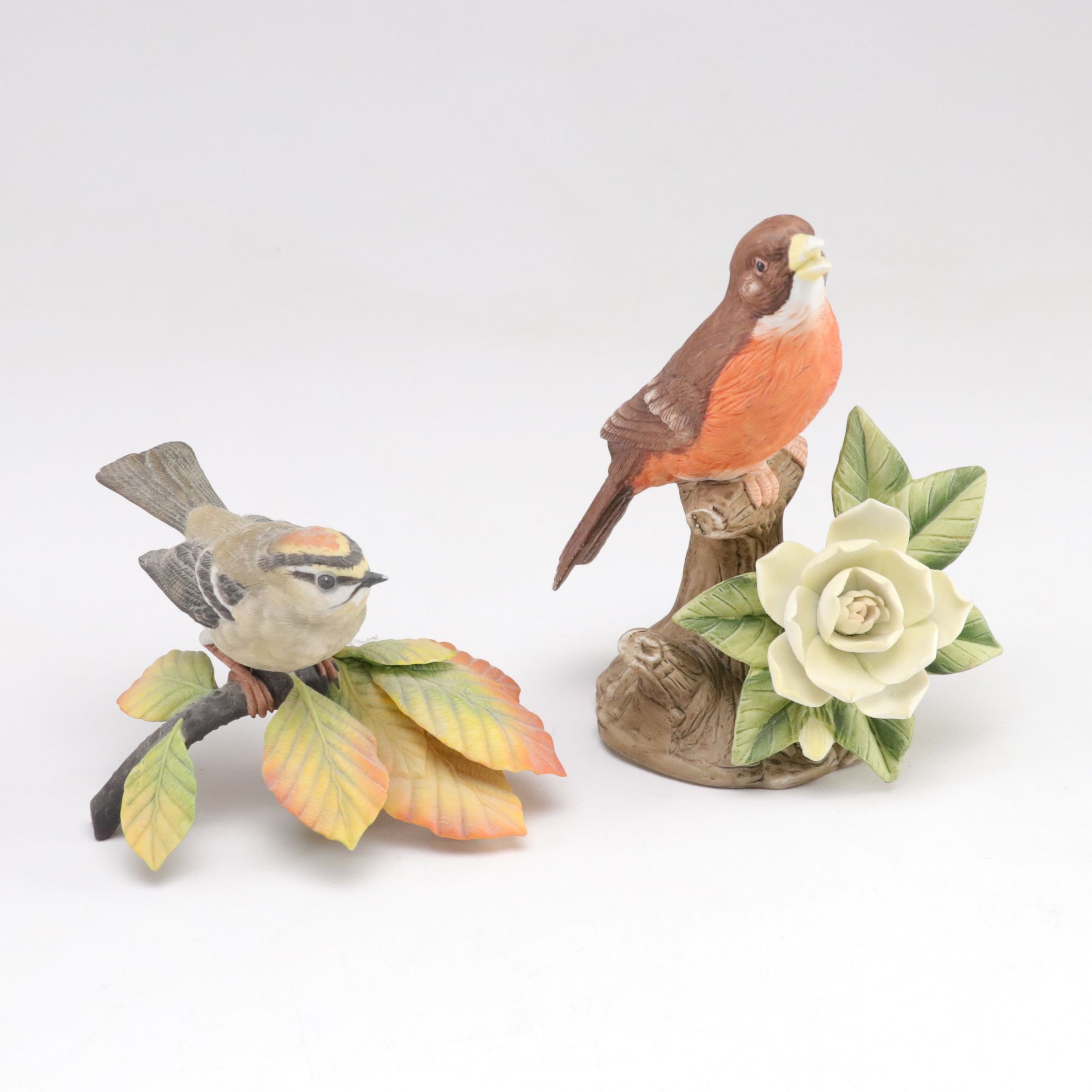 Lenox, Royal Carlton and More Porcelain Bird Figurines, 1980s