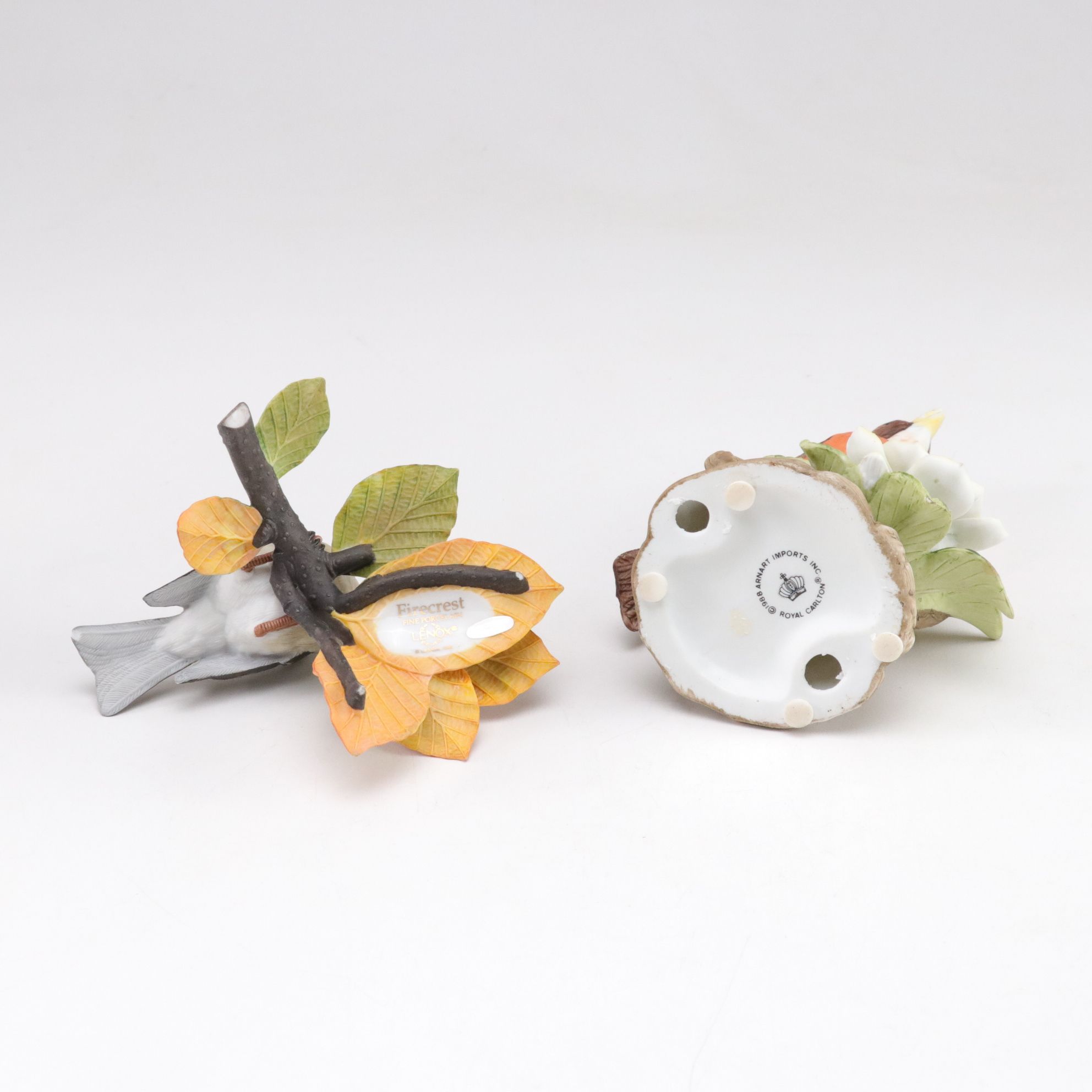 Lenox, Royal Carlton and More Porcelain Bird Figurines, 1980s