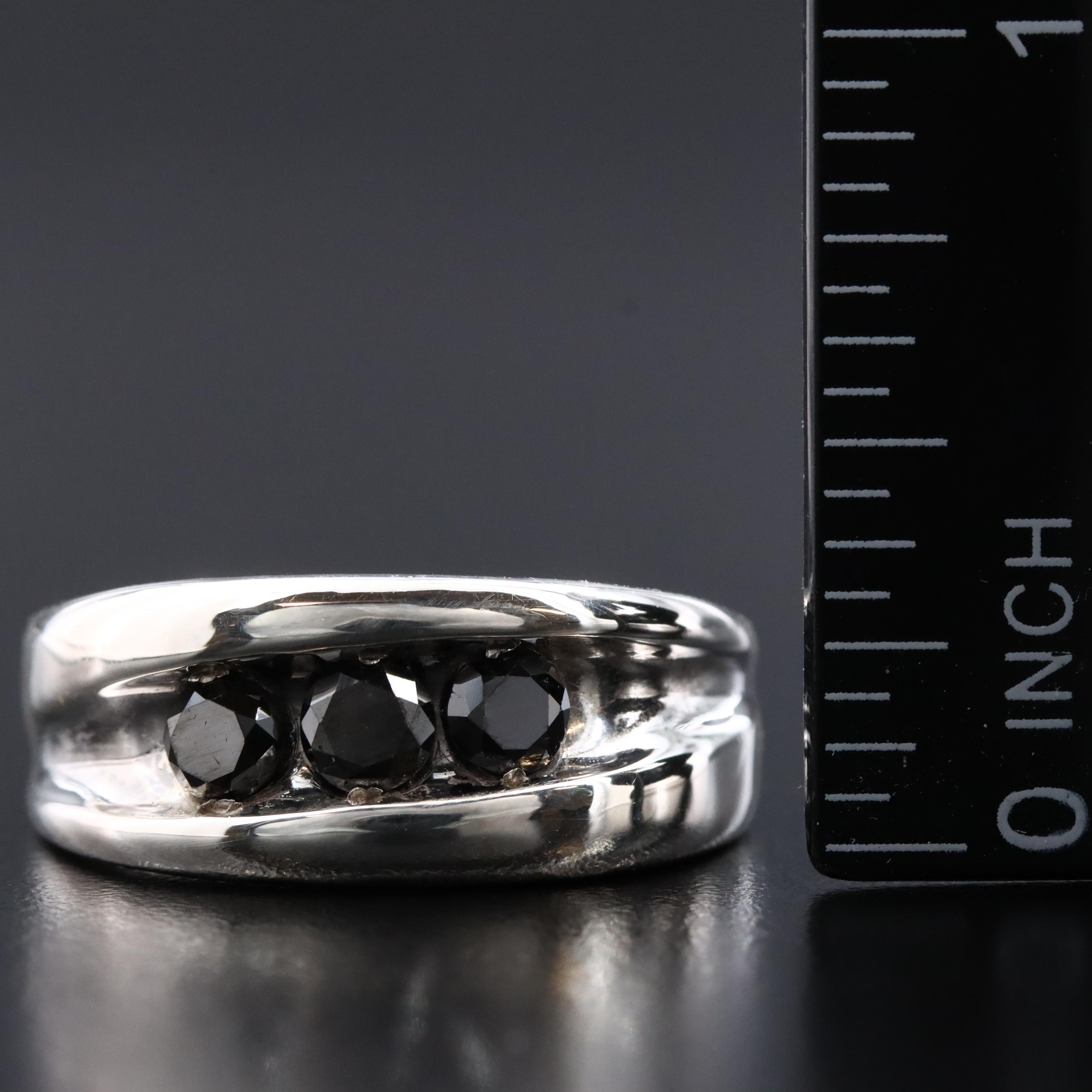 Sterling Diamond Ring