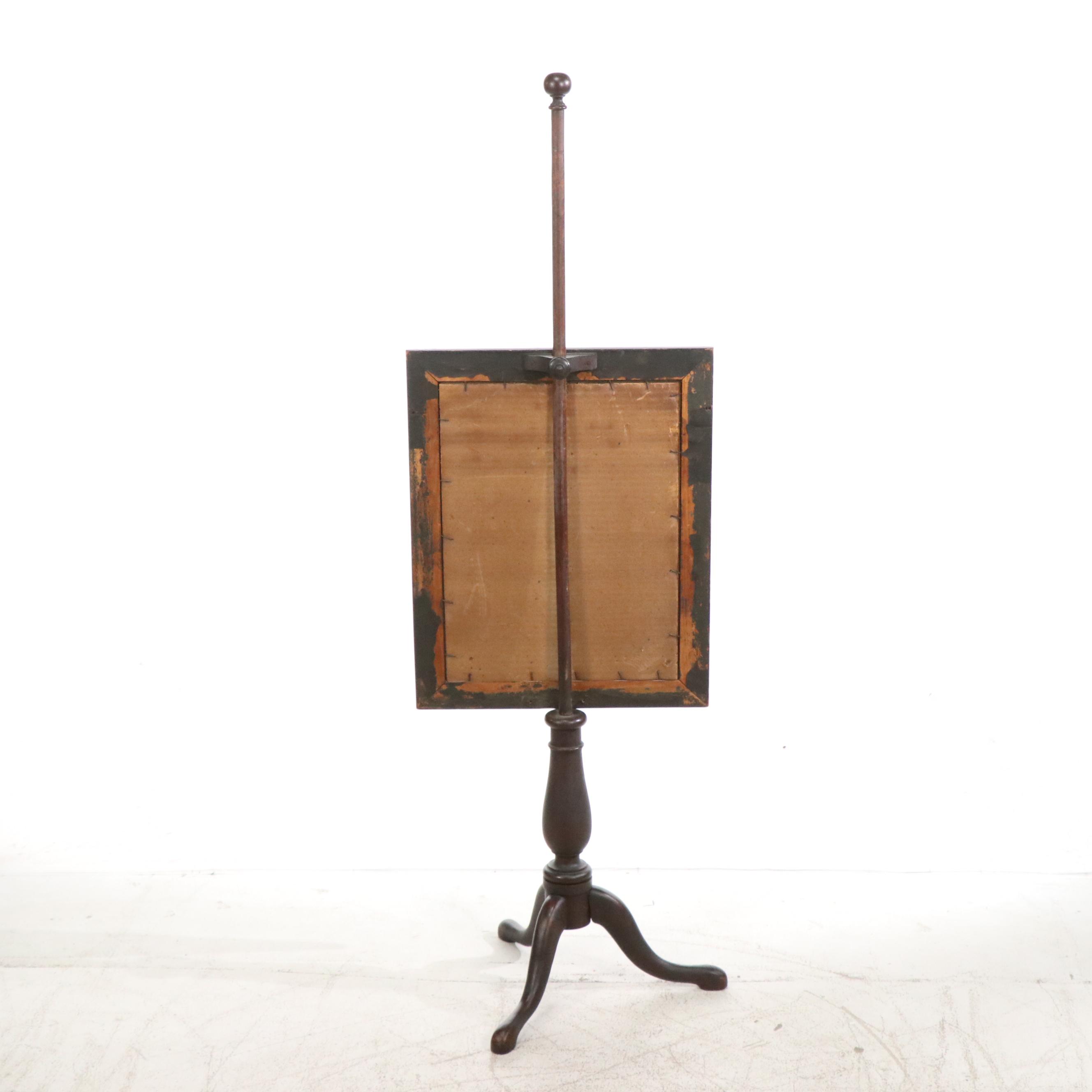 Cincinnati Made "Christian Consolation" Framed Needlework Sampler, 19th Century