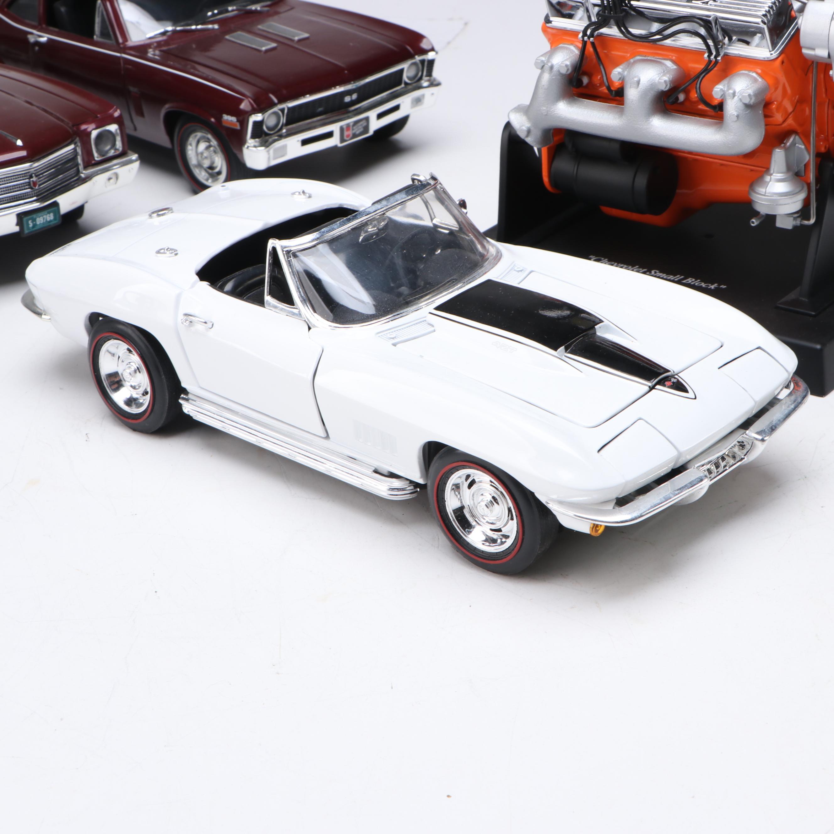 1969 Chevrolet Camaro and Other Diecast Cars