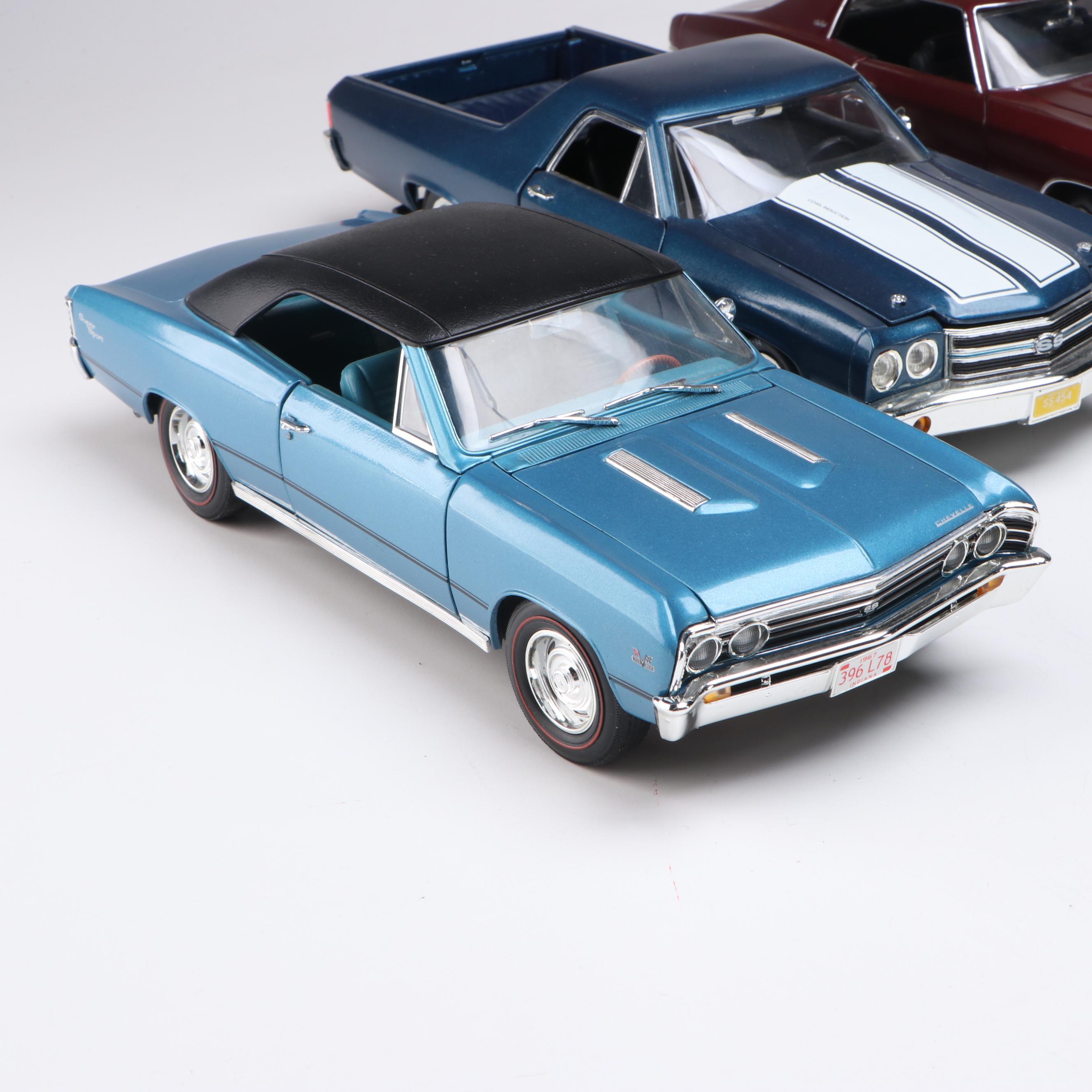 1969 Chevrolet Camaro and Other Diecast Cars