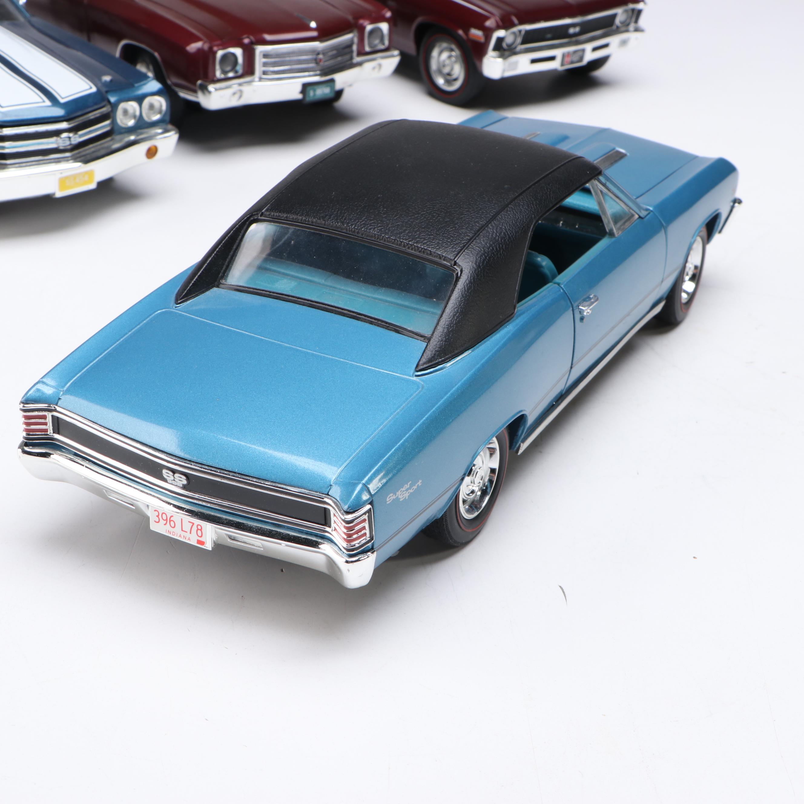 1969 Chevrolet Camaro and Other Diecast Cars