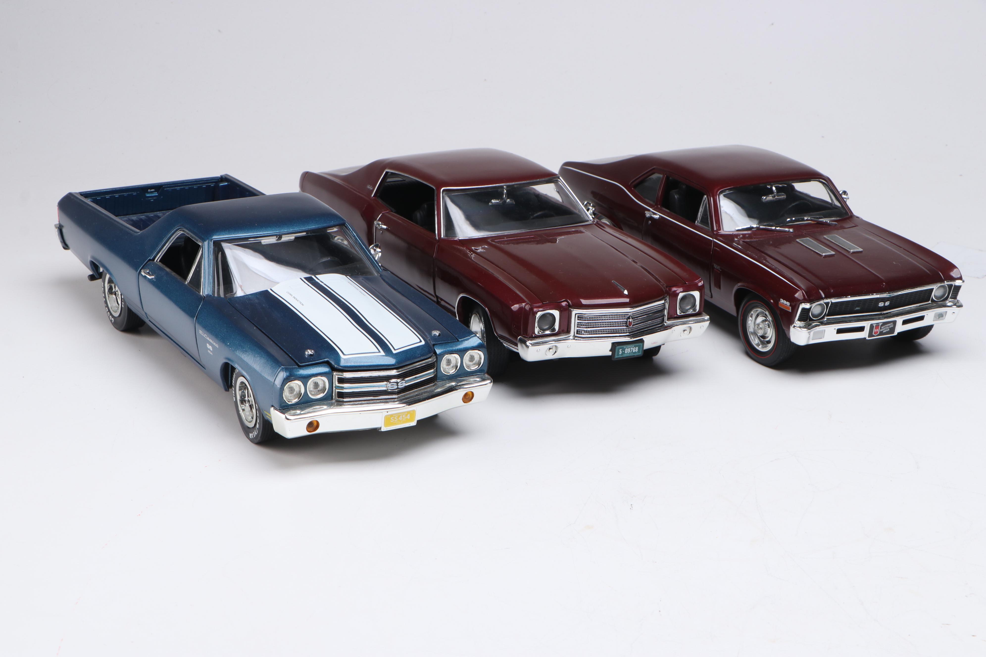 1969 Chevrolet Camaro and Other Diecast Cars