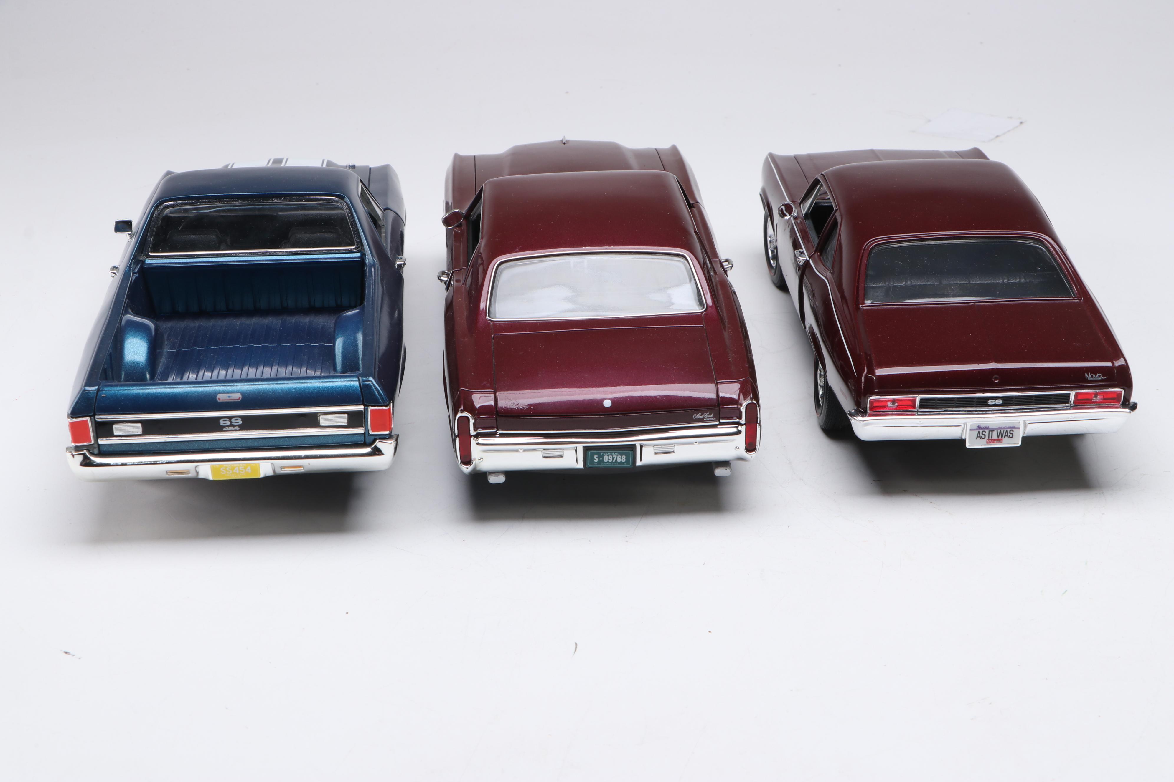 1969 Chevrolet Camaro and Other Diecast Cars