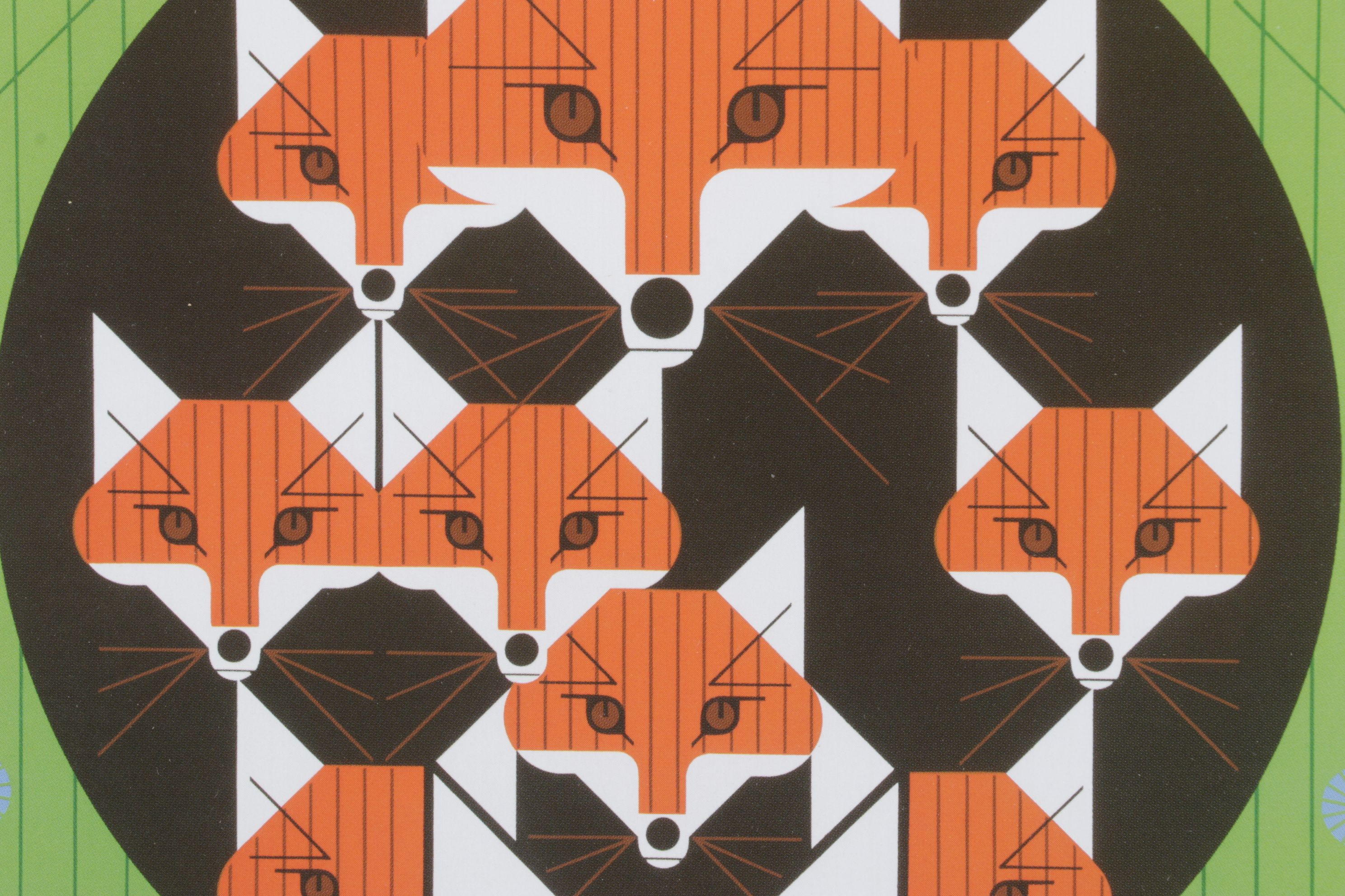 Offset Lithograph after Charley Harper "Foxsimiles"