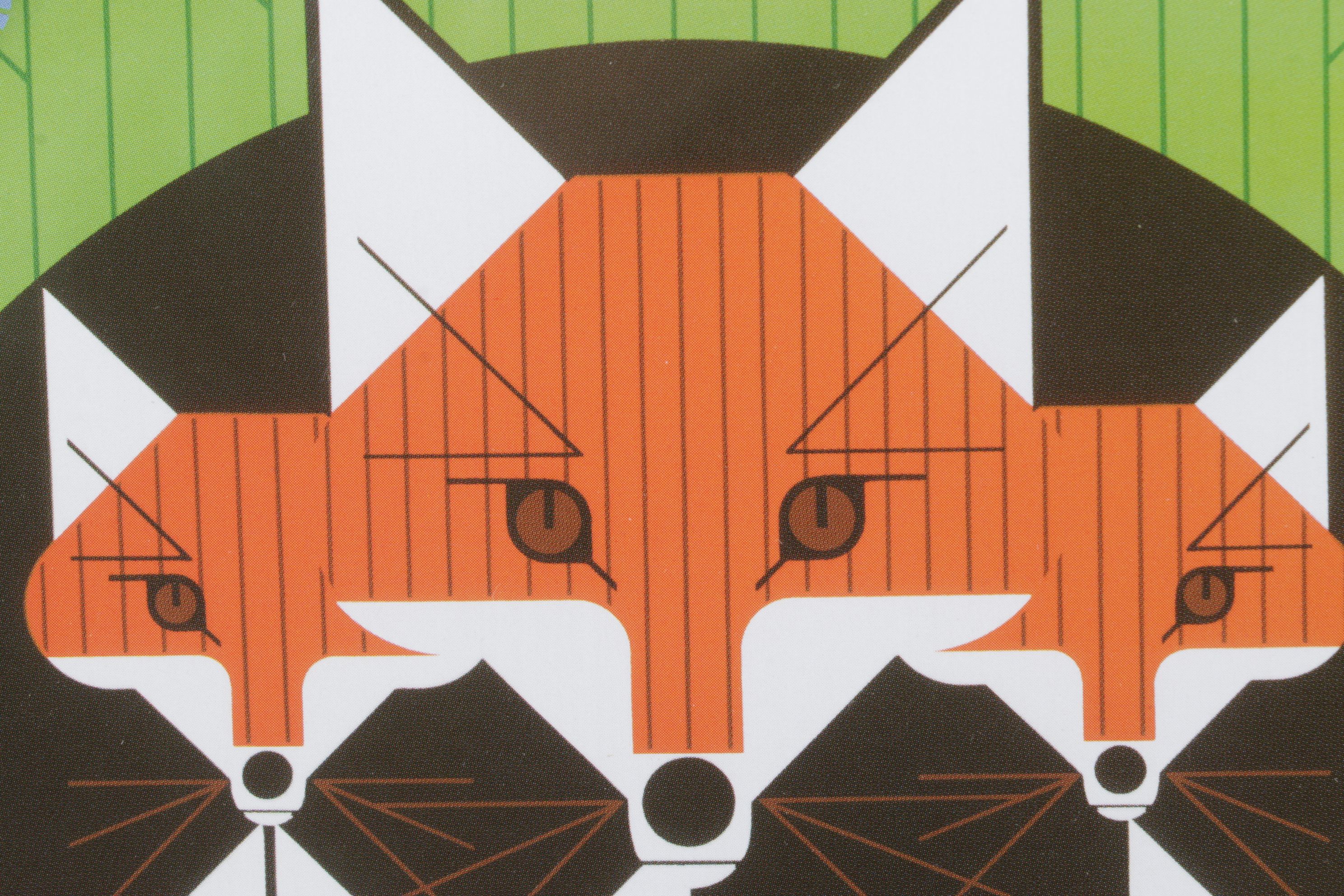 Offset Lithograph after Charley Harper "Foxsimiles"