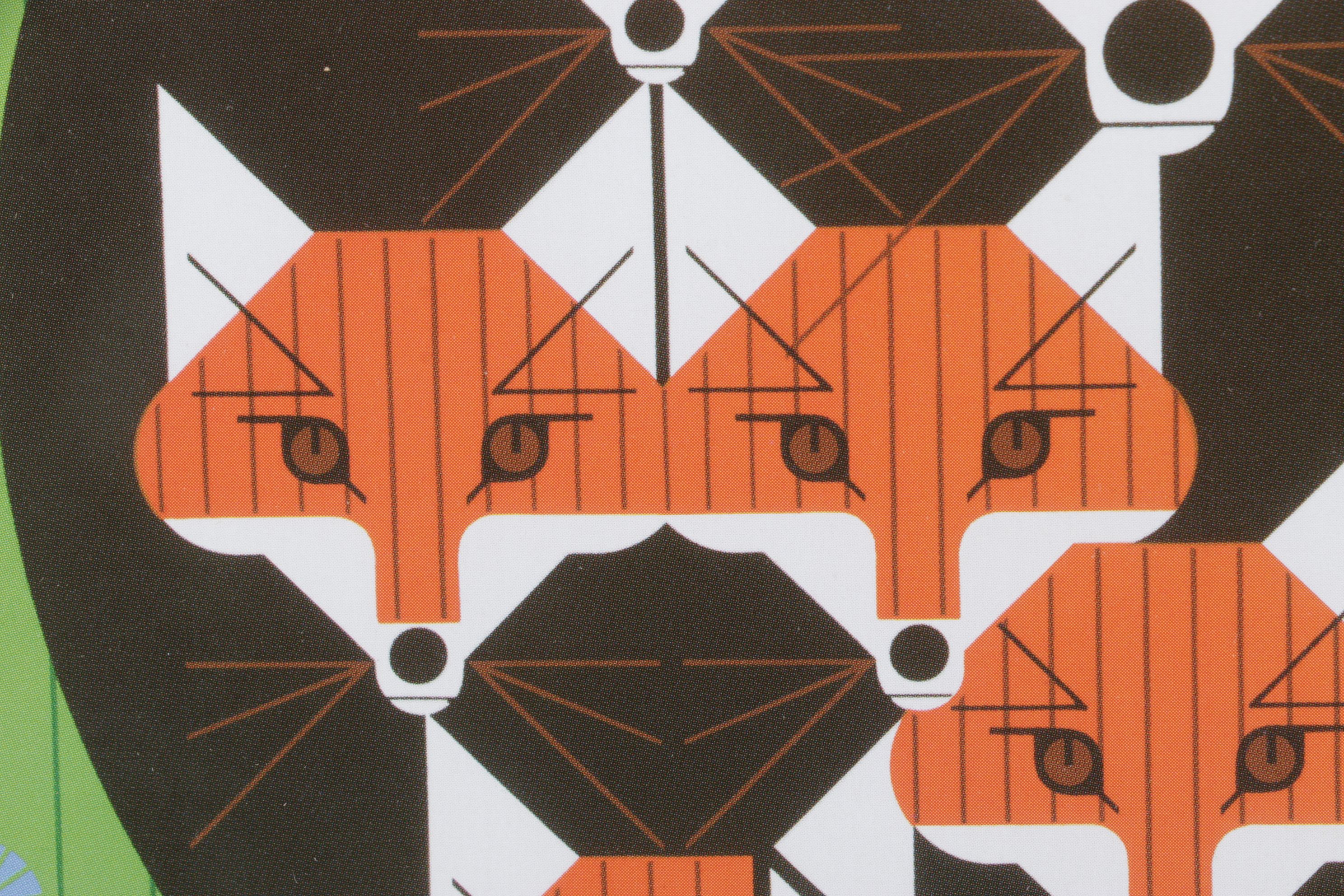 Offset Lithograph after Charley Harper "Foxsimiles"