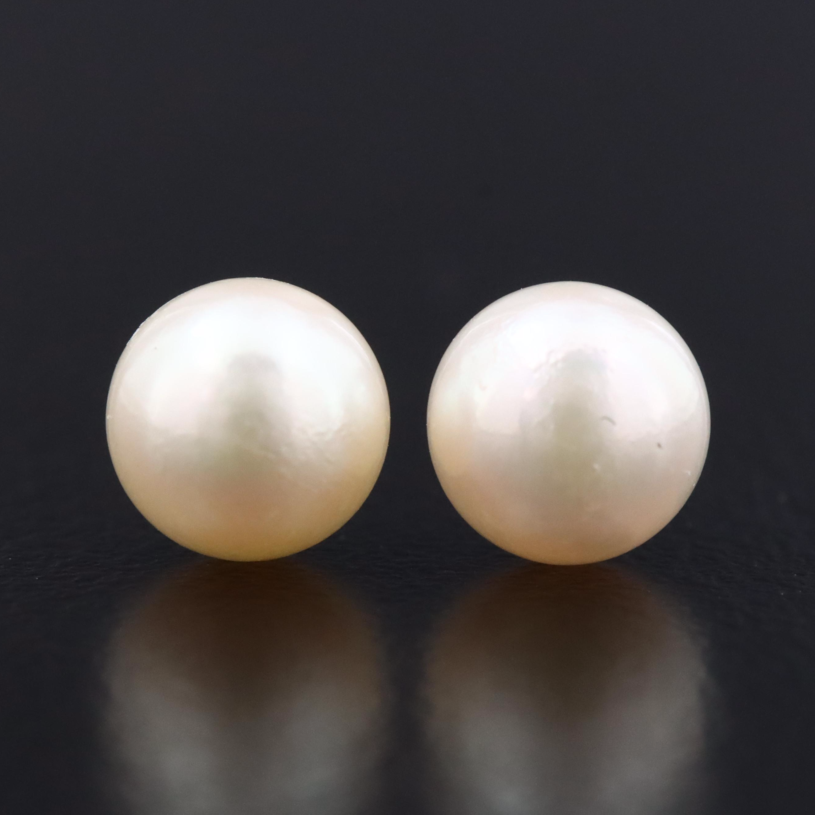 14K Pearl Earrings