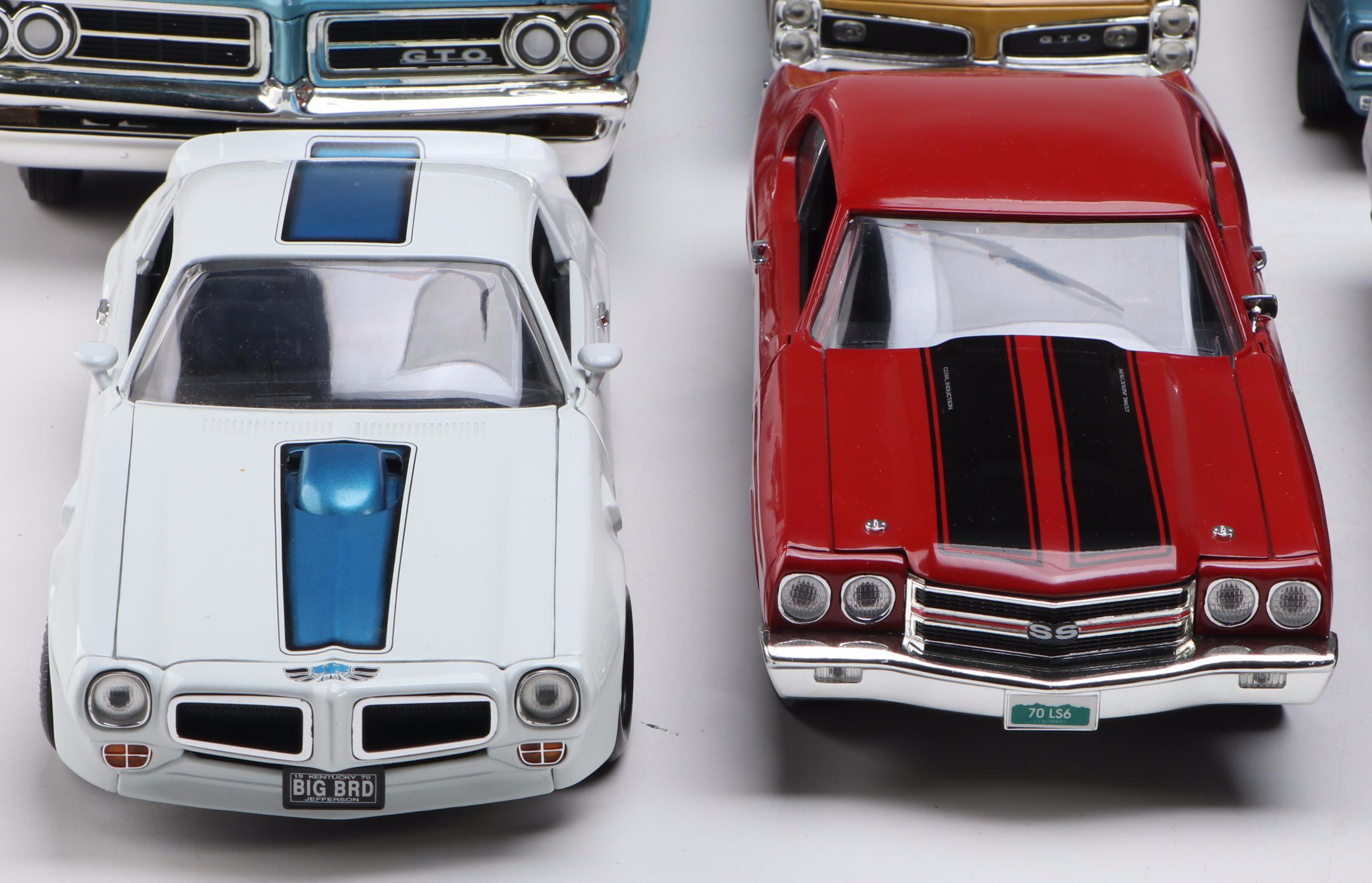 Ertl Pontiac Trans Am and Other Diecast Vintage Cars