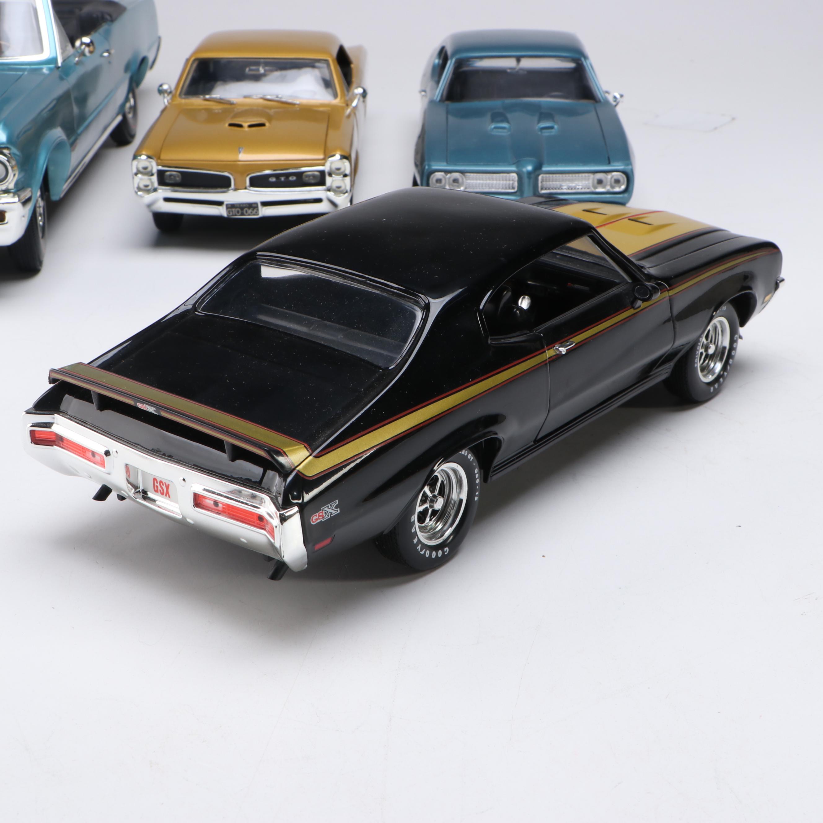 Ertl Pontiac Trans Am and Other Diecast Vintage Cars